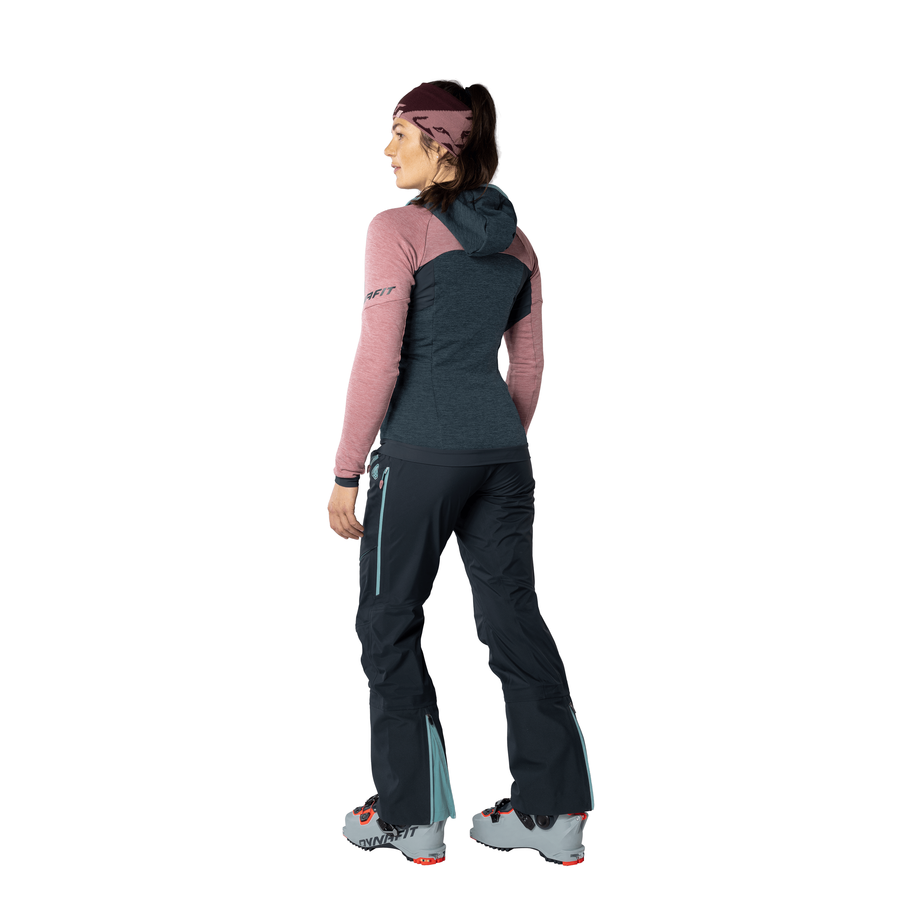 Tour Wool Thermal Kapuzenjacke Damen perspective_view image