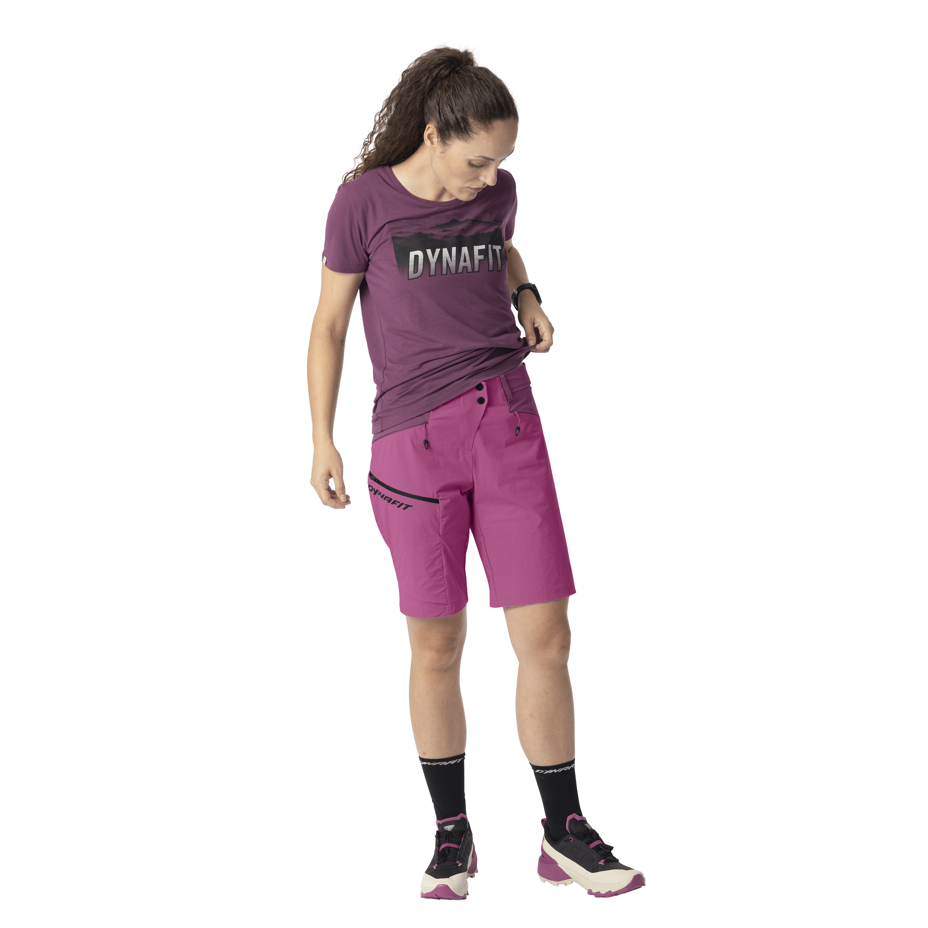 Transalper Dynastretch Shorts Damen on_body image