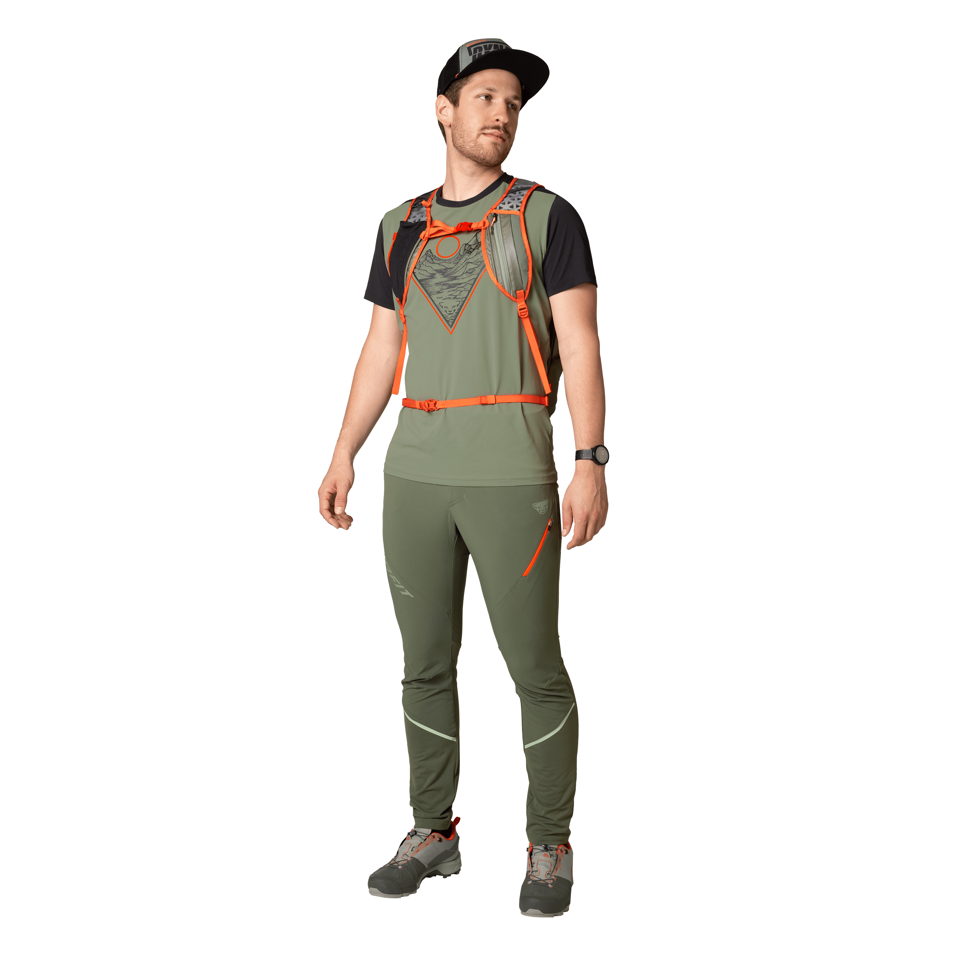 Transalper Hybrid Hose Herren on_body image