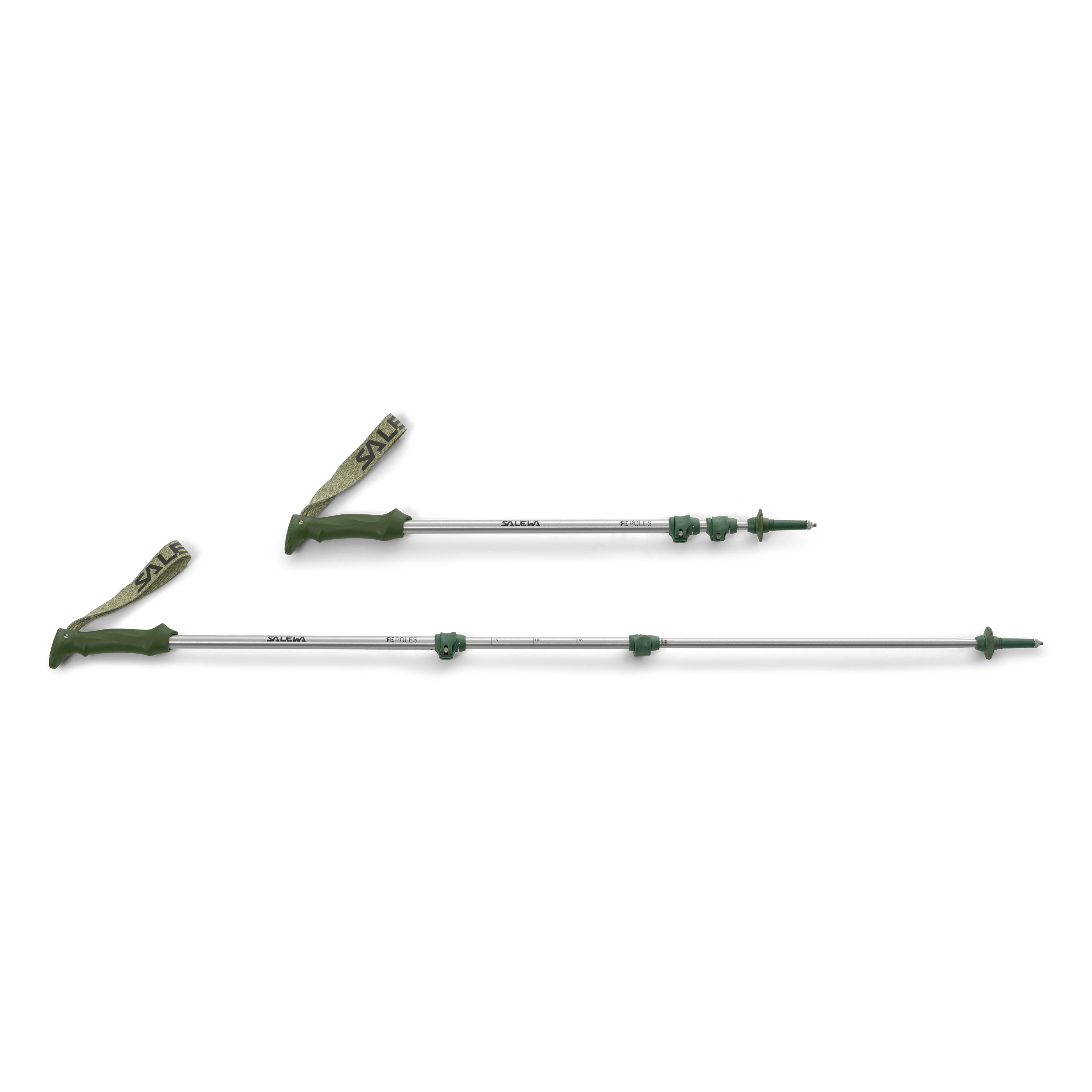 Mxzzand Bâton de marche Canne pliante réglable en alliage d'aluminium