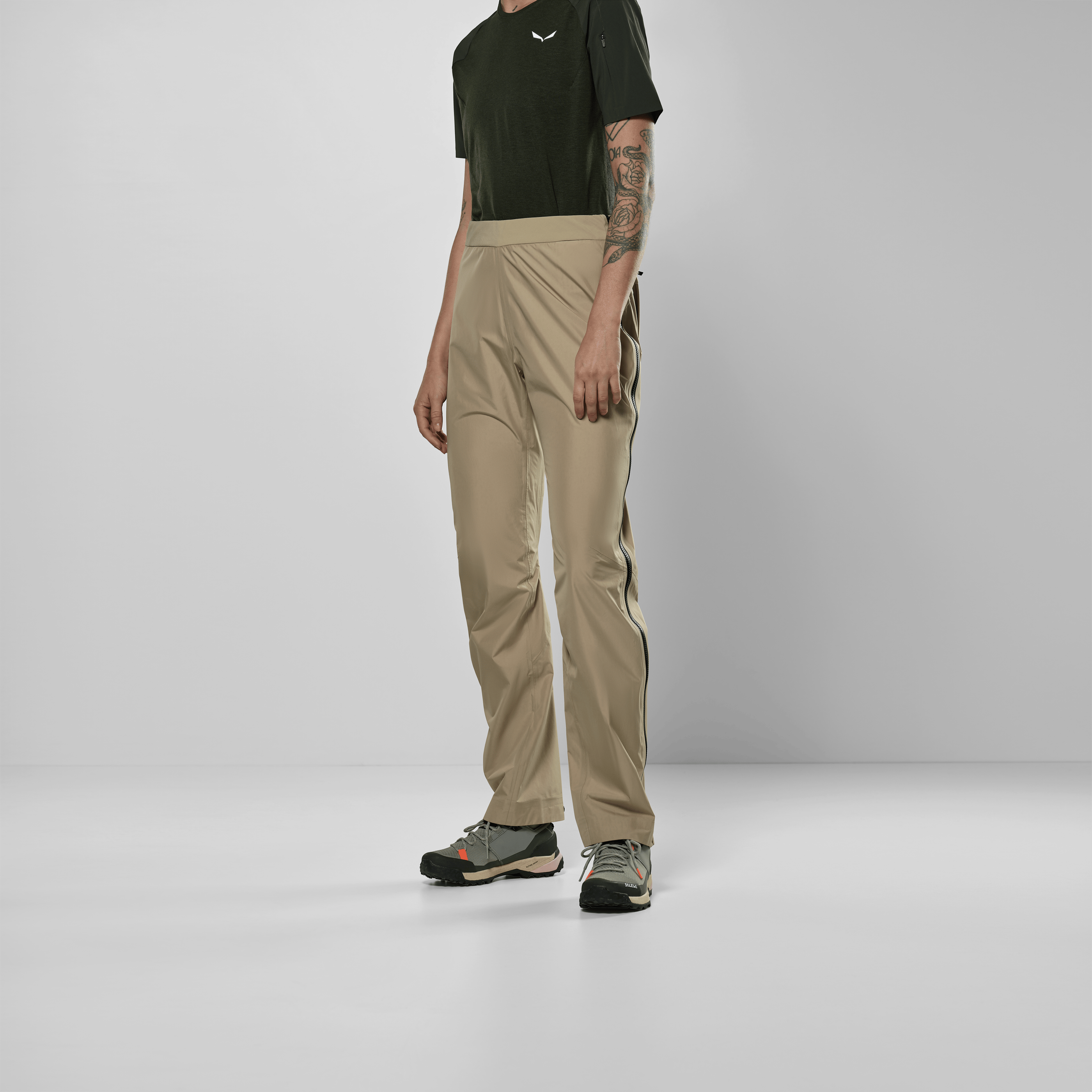Puez Powertex Hybrid Pantalone Donna on_body image