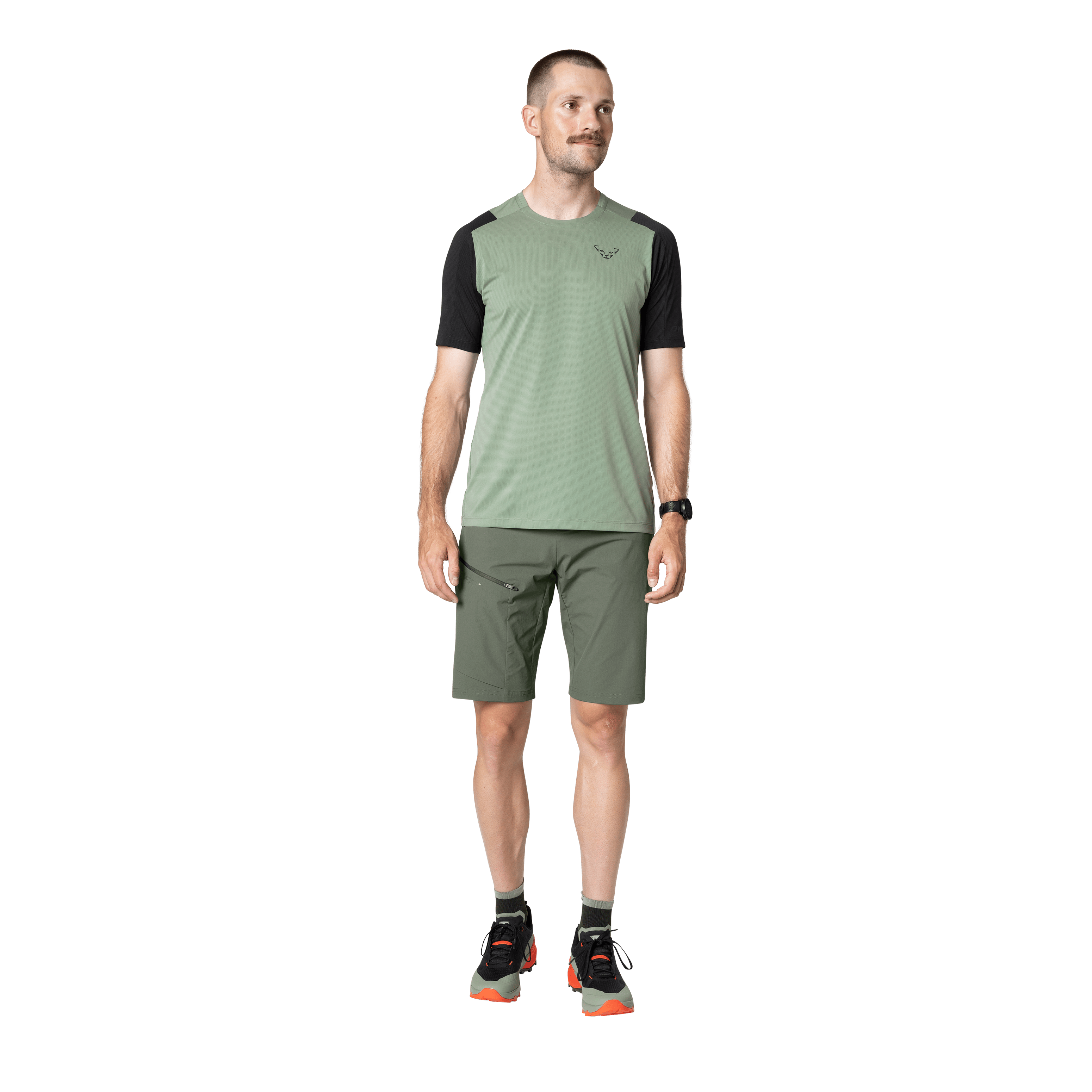 Transalper Dynastretch Shorts da uomo on_body image