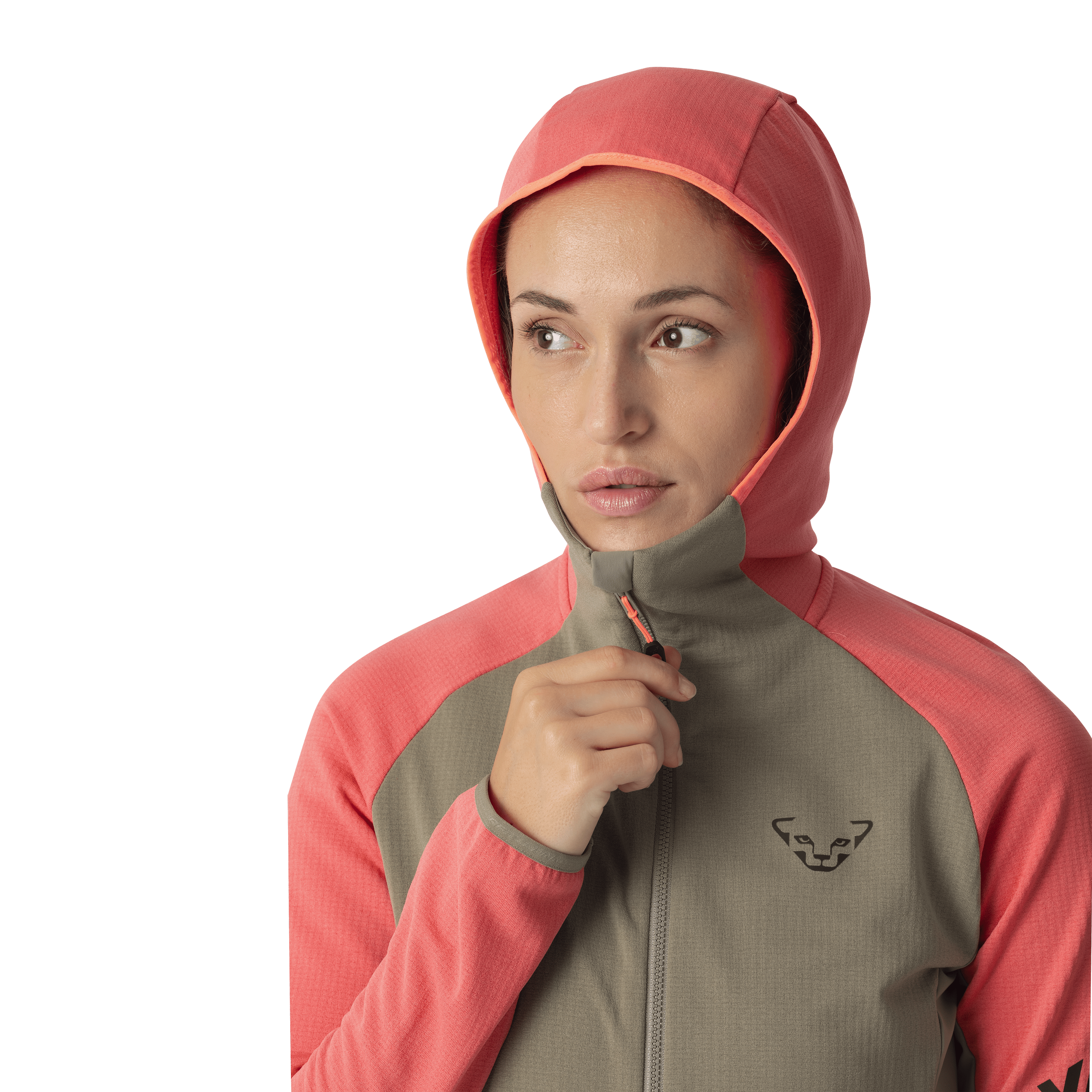 Transalper Polartec Kapuzenjacke Damen tech_detail image