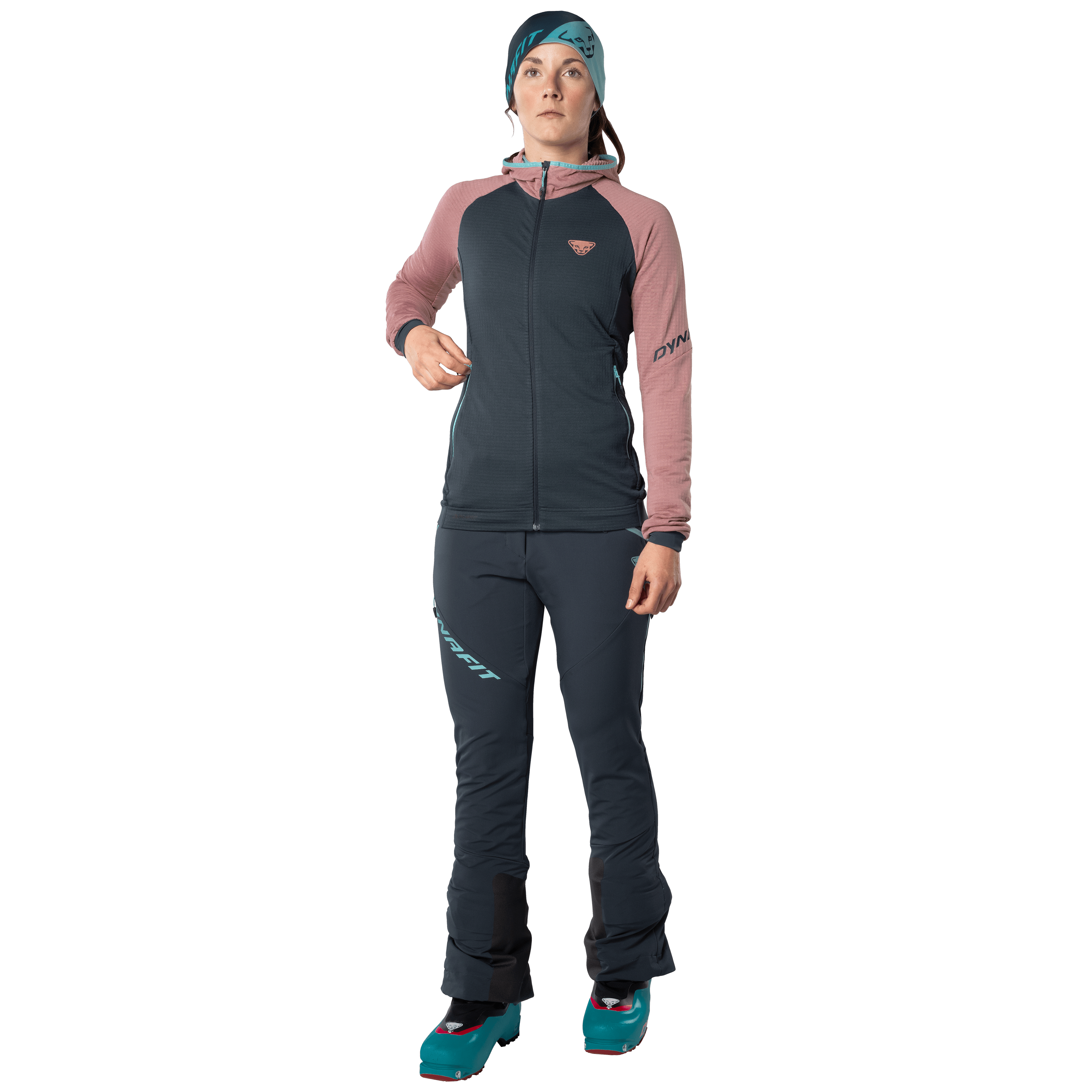 Speed Polartec® Kapuzenjacke Damen on_body image