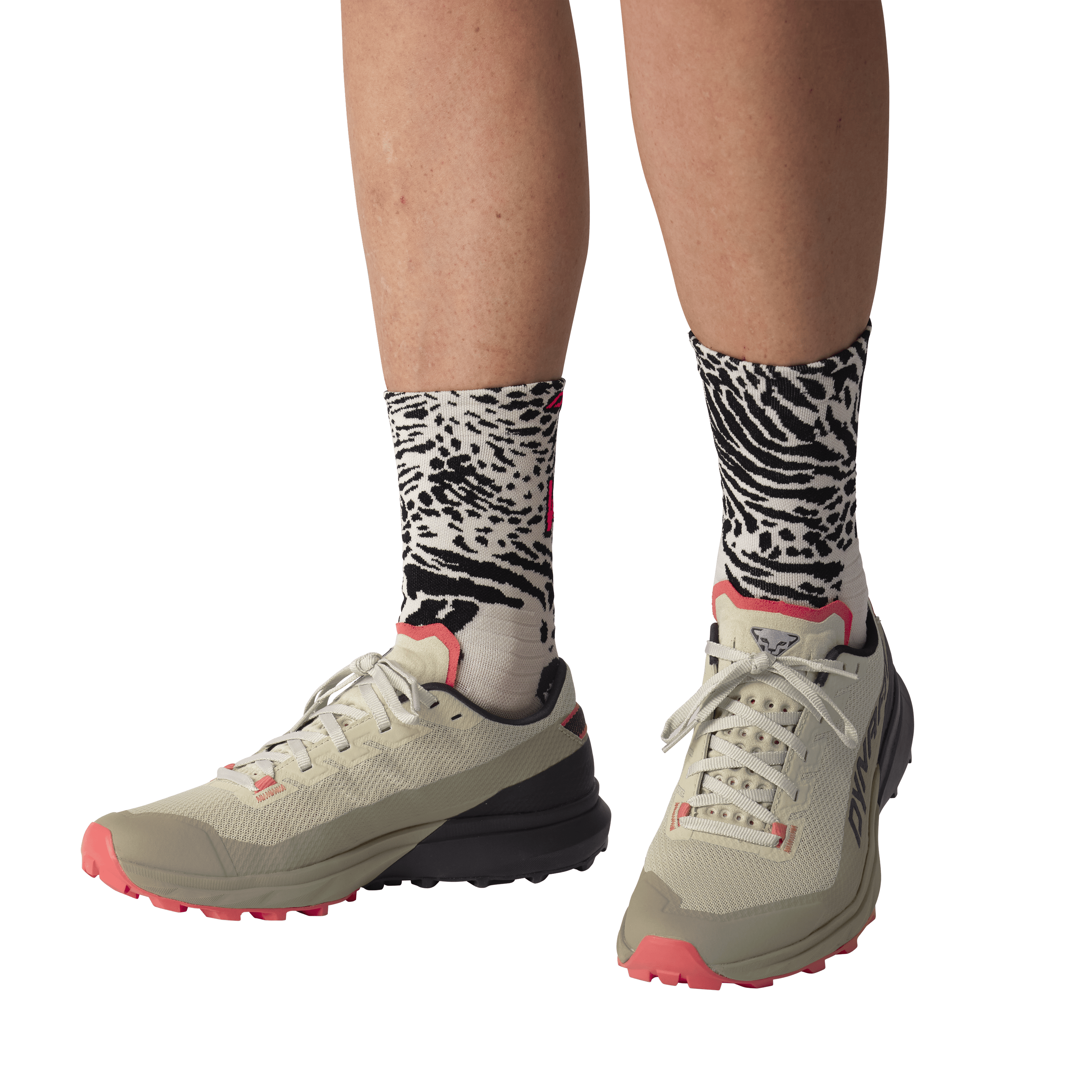 Chaussettes Run Wild Crew on_body image