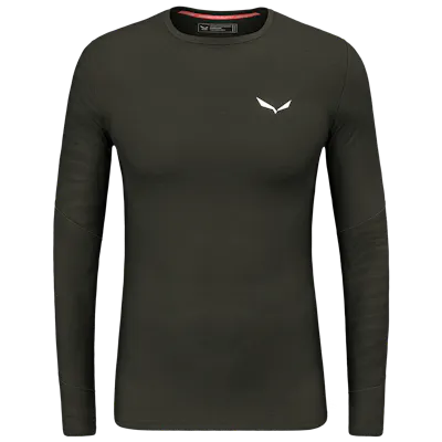 Cristallo Warm Alpine Merino Responsive Langarm Baselayer Herren still image