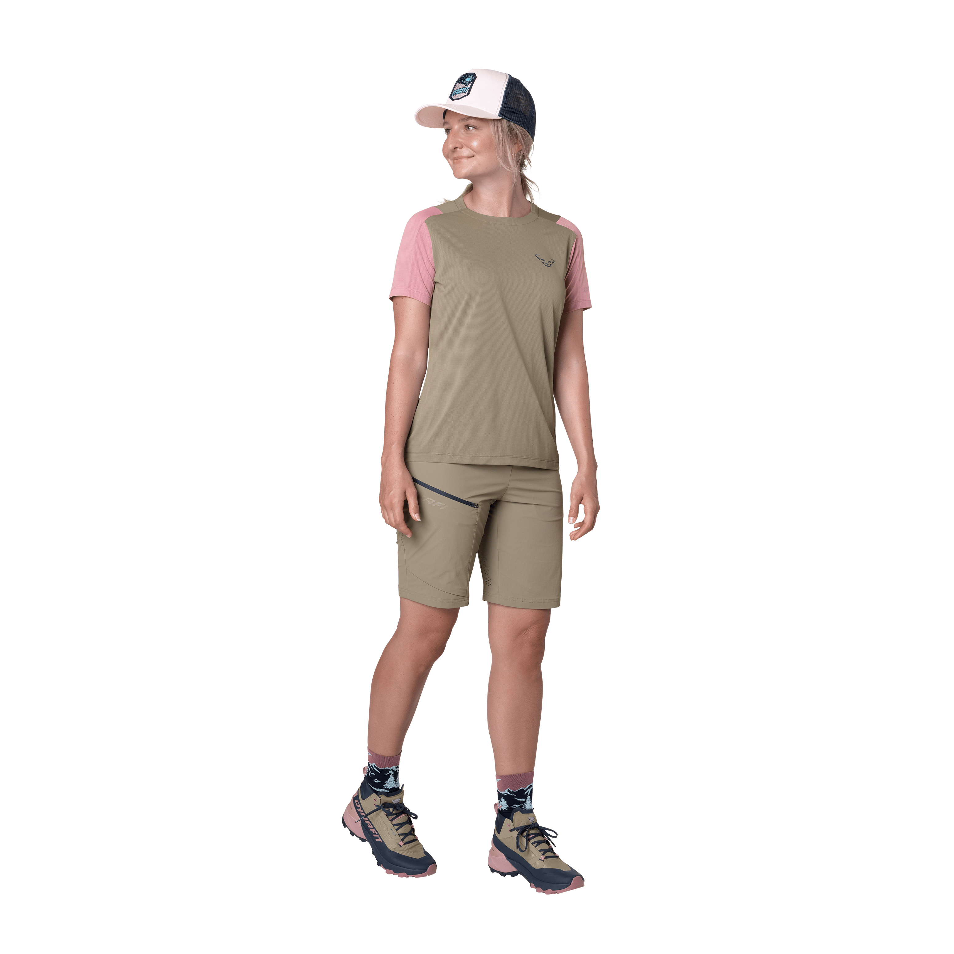 Transalper Kurzarmshirt Damen on_body image