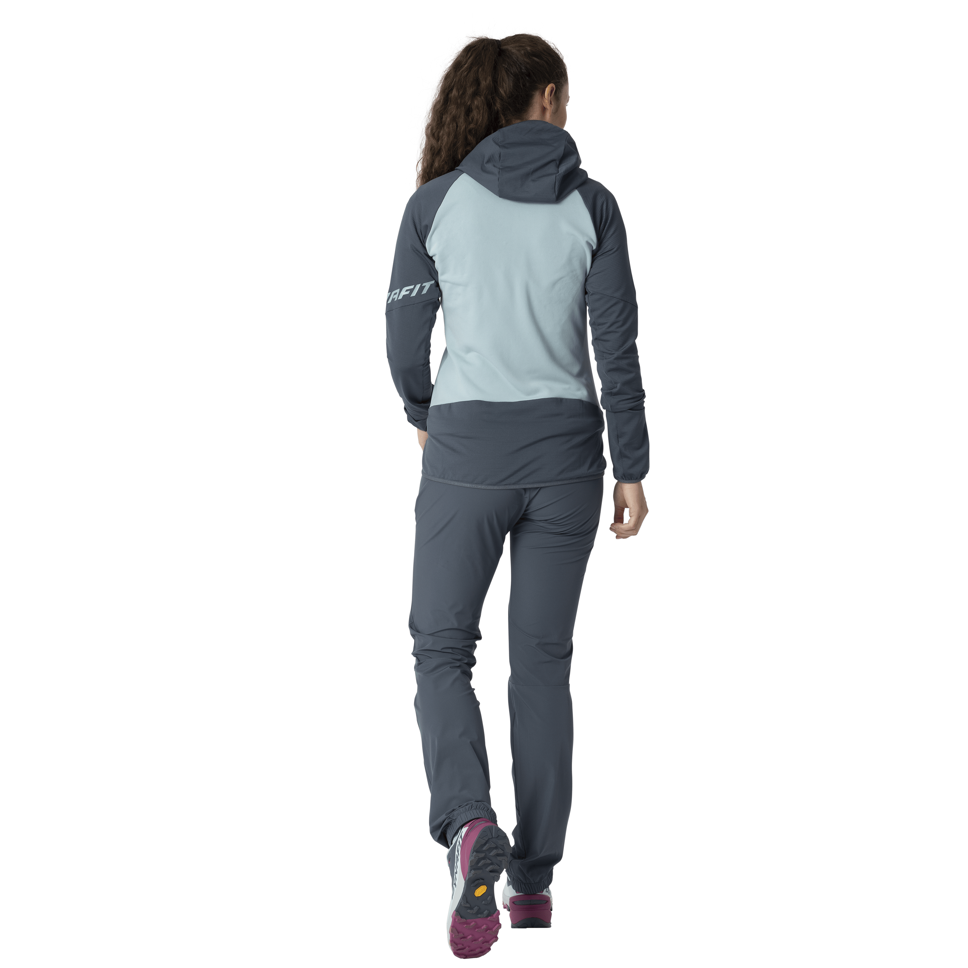 Hoodie Transalper Light Polartec® femmes on_body image