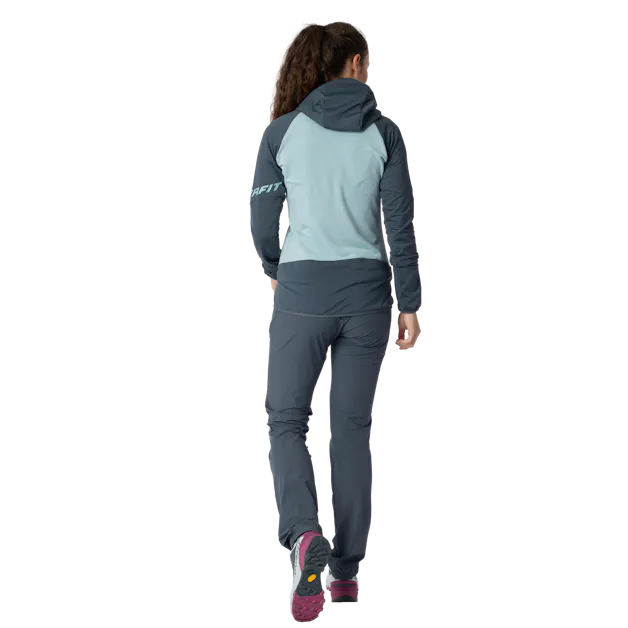 Giacca con cappuccio Transalper Light Polartec® da donna on_body image