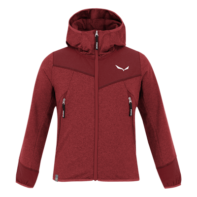 Agner Melange Polarlite Full Zip Sweat à capuche enfant still image