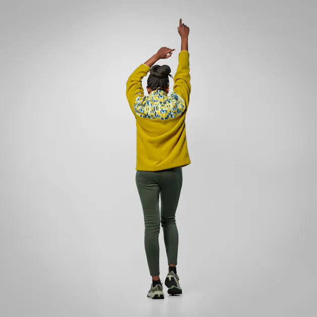 Eagle Anniversary Half Zip Jacket Unisex on_body image