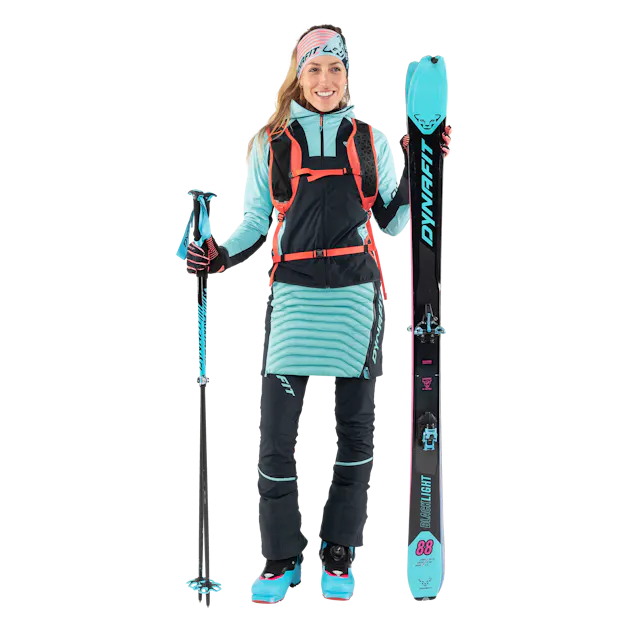 Speed Softshell Jacke Damen on_body image