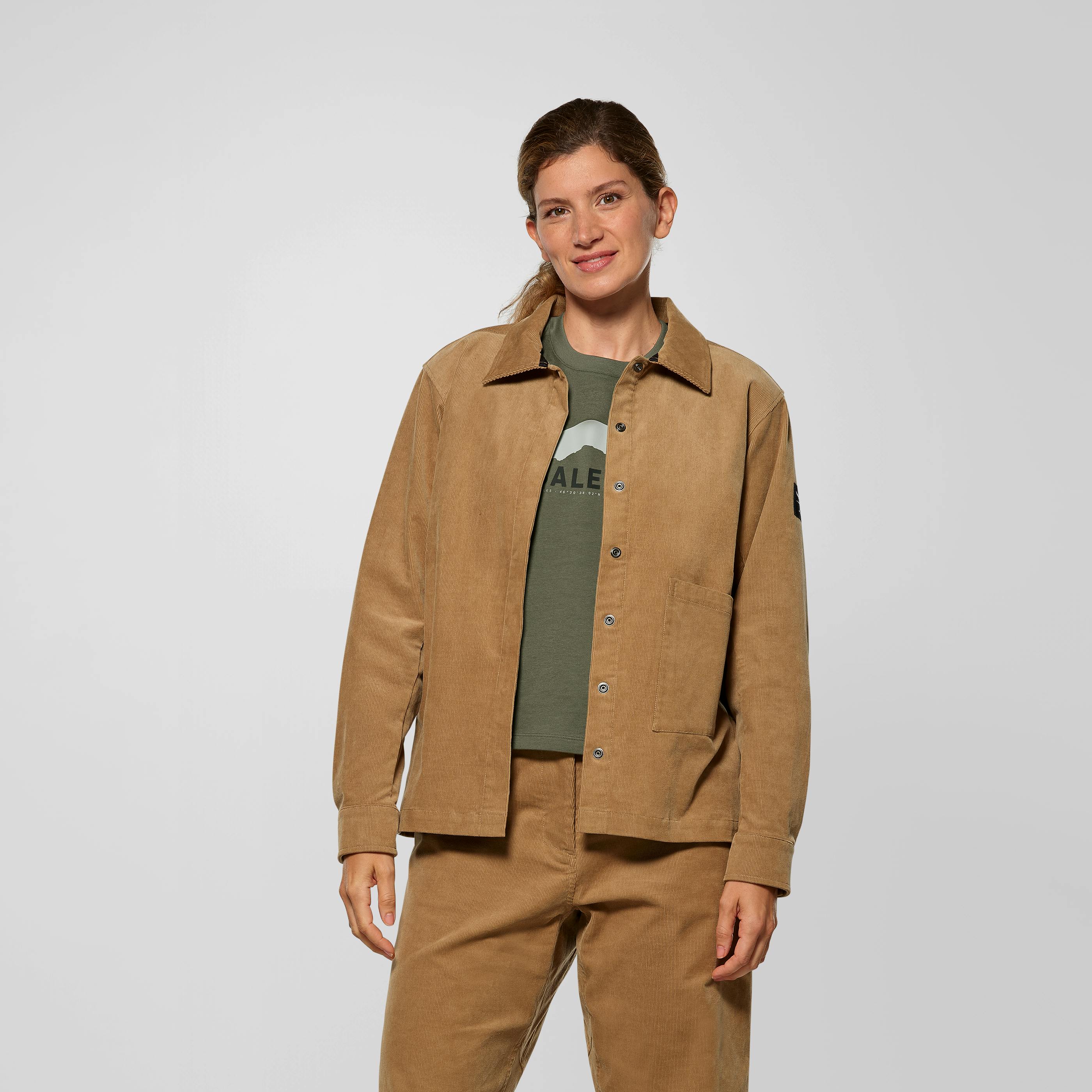 Fanes Cord Overshirt Damen hover image