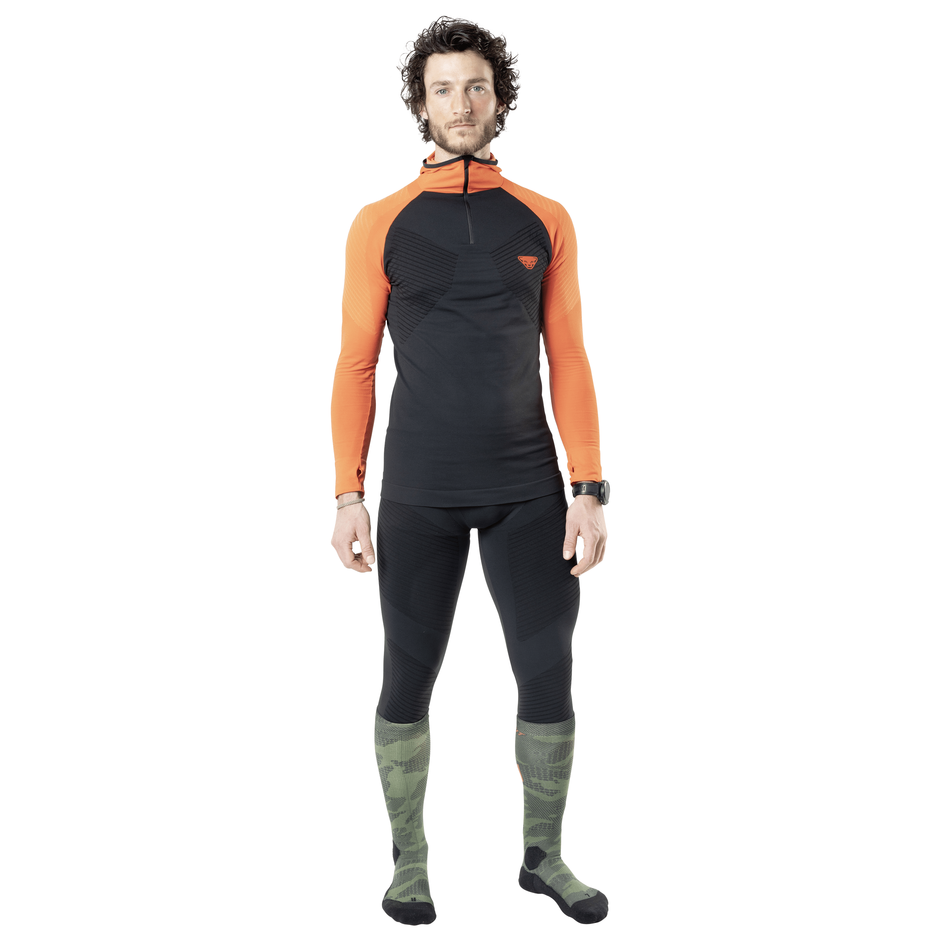 FT Dryarn® Warm Hoody Herren on_body image