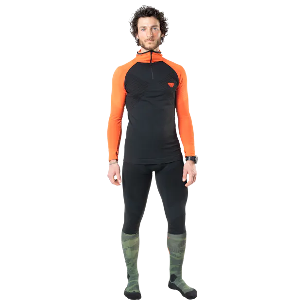 FT Dryarn® Warm Hoody Herren on_body image