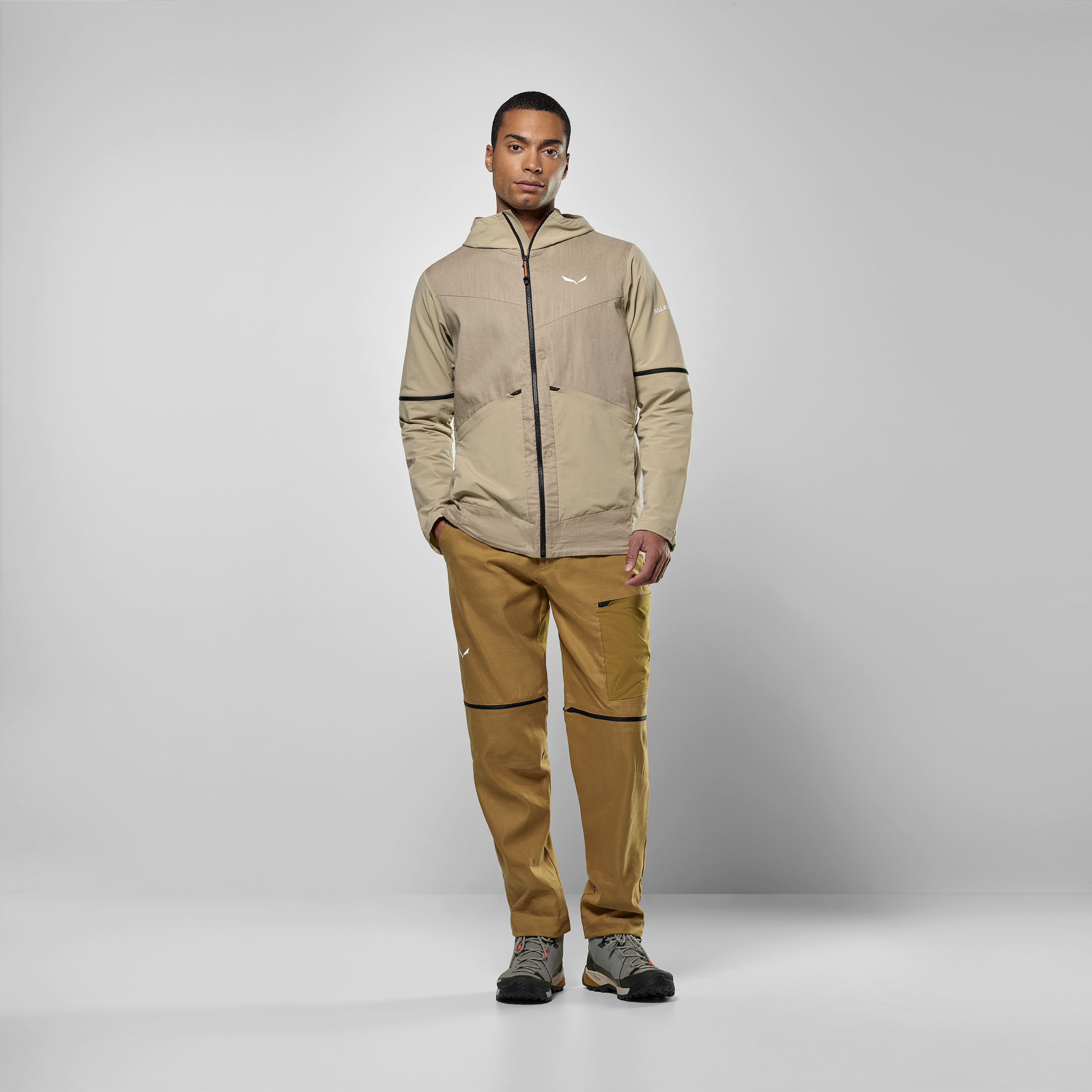 Puez Hemp Durastretch 2 in 1 Hybrid Jacket Men | Salewa® USA