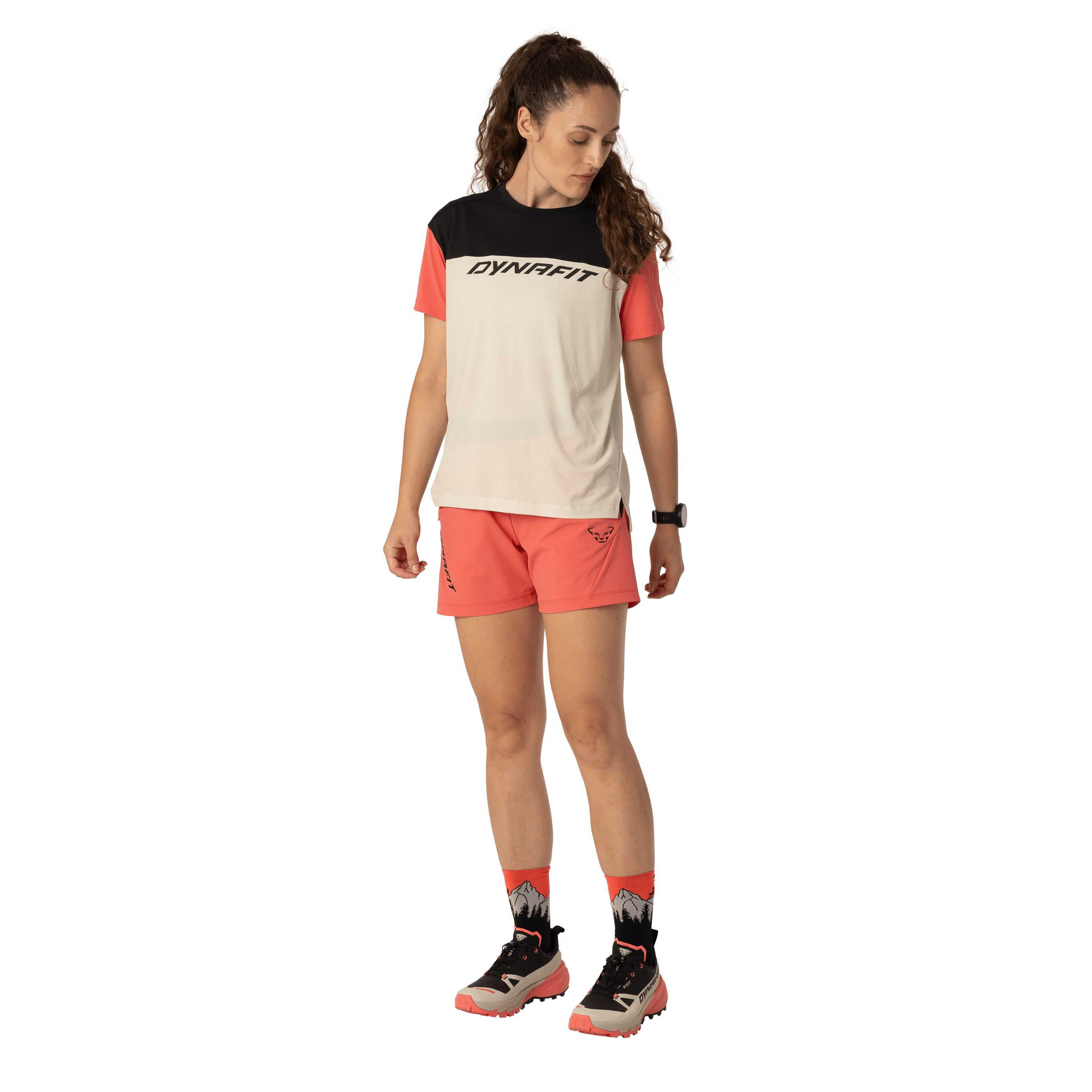 T-shirt Traverse Light donna on_body image