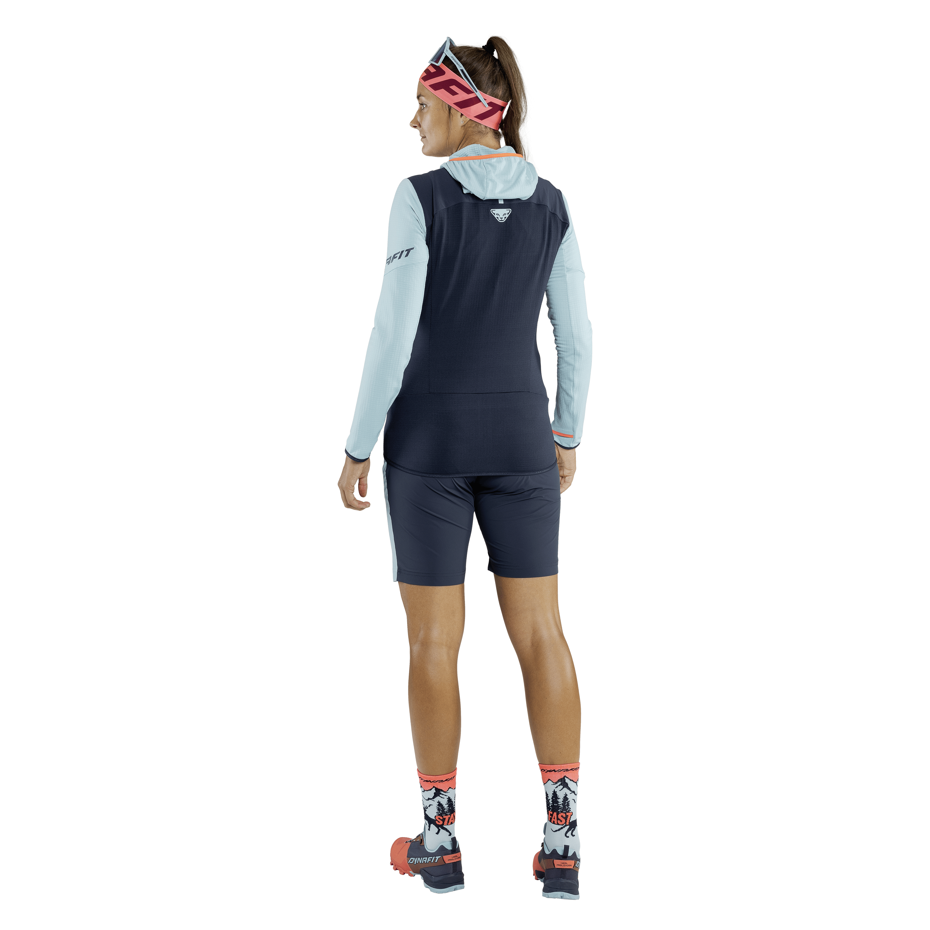 Veste à capuche Traverse Polartec femmes perspective_view image