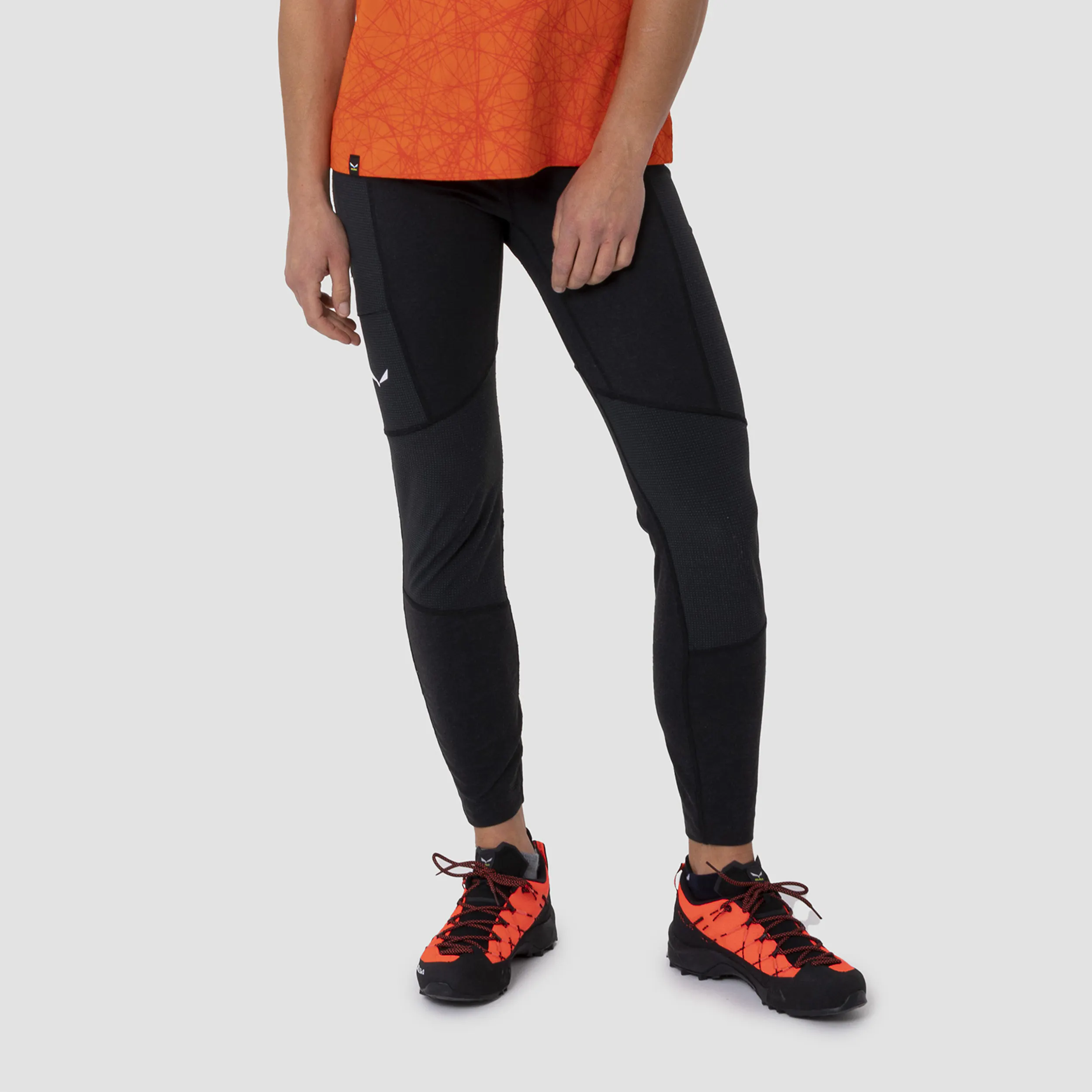 Salewa Damen Alpine Hemp Leggings Schwarz Gr. 40