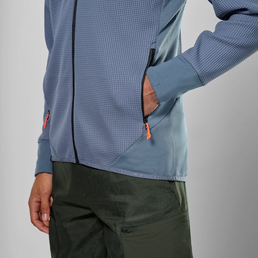 Puez Waffle Hybrid Polarlite Jacke Herren tech_detail image