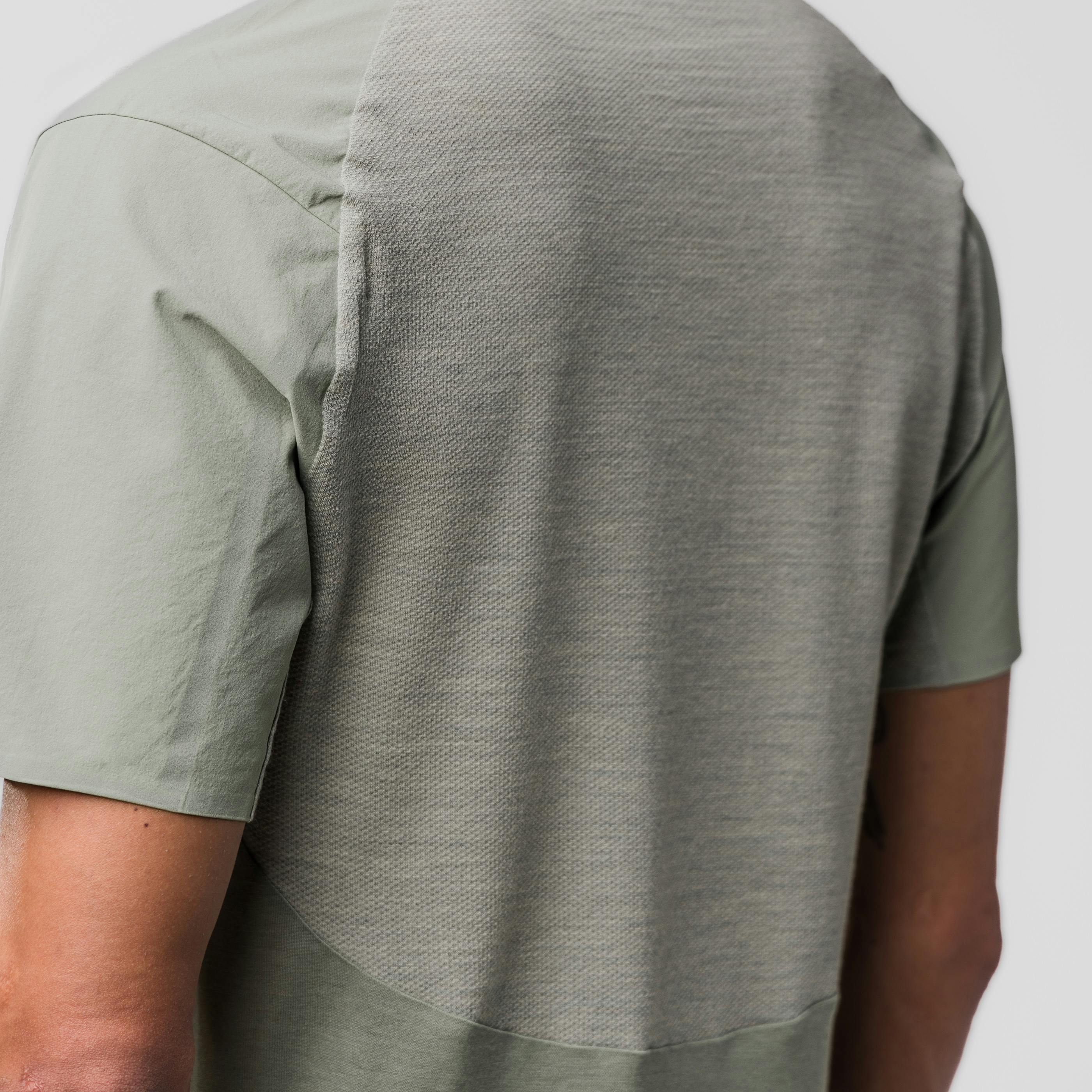 Puez Merino Hybrid T-Shirt Men tech_detail image