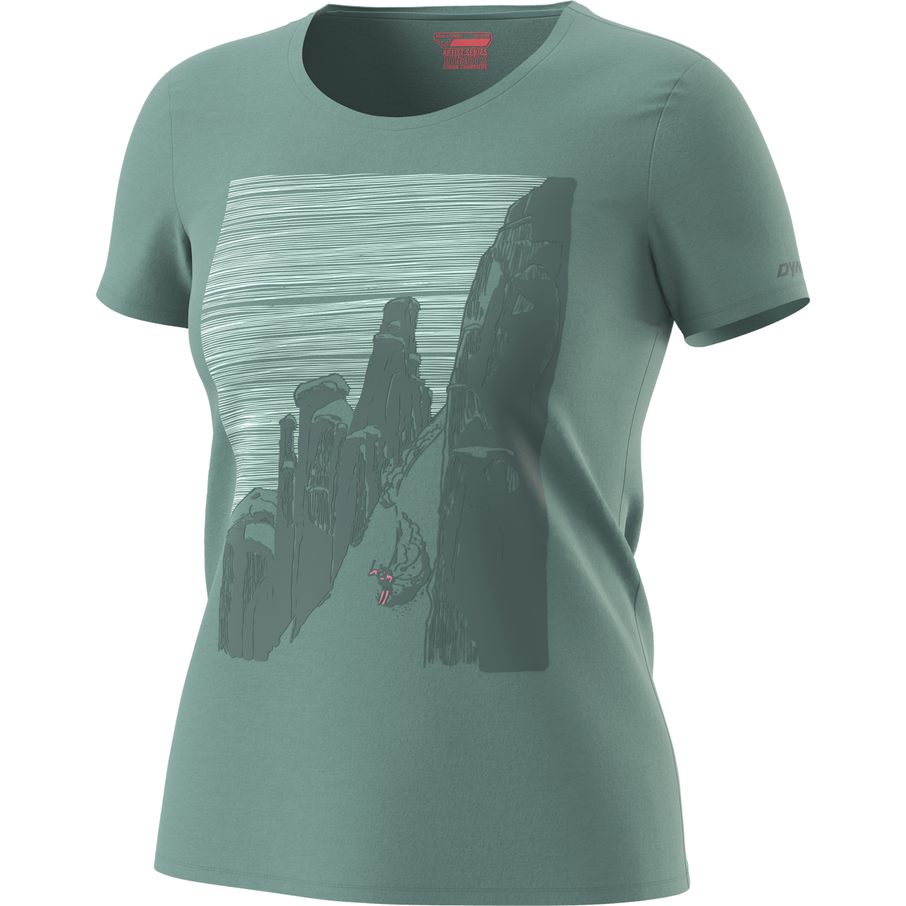 Dynafit X Simon Charrière Tee Woman
