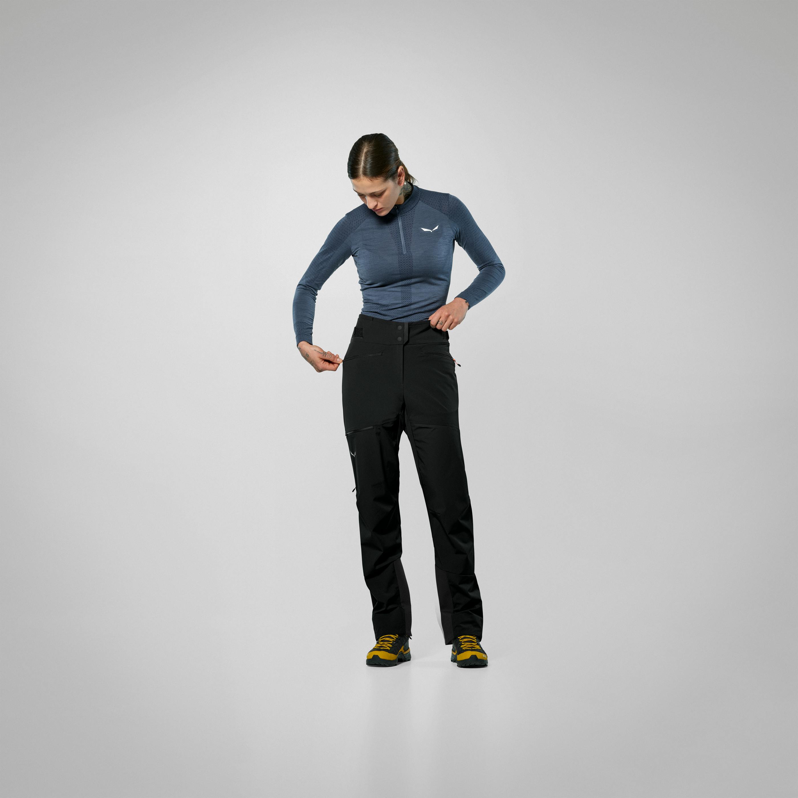 Ortles Durastretch Stormwall Pantaloni Donna on_body image