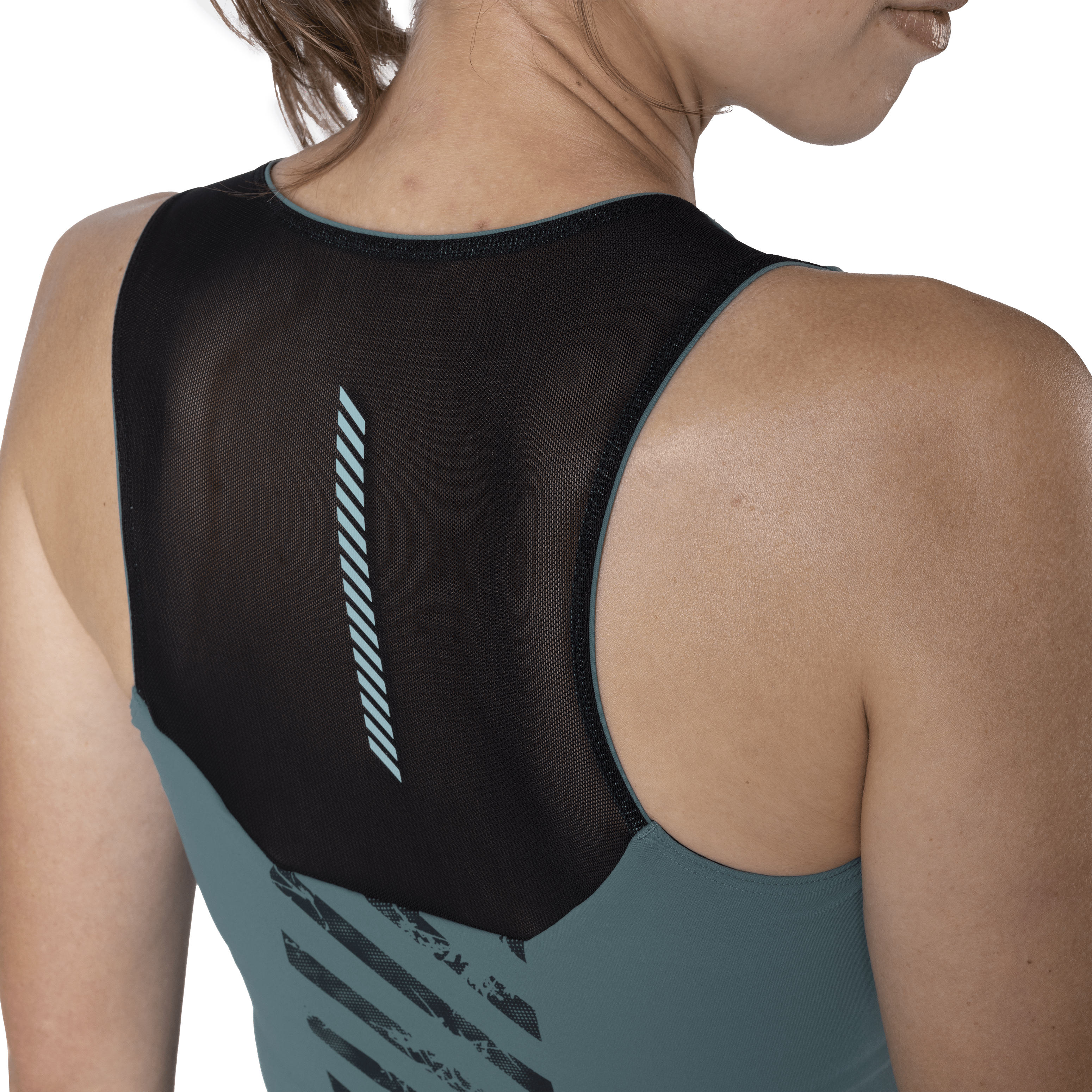 Crop Top per trail da donna tech_detail image