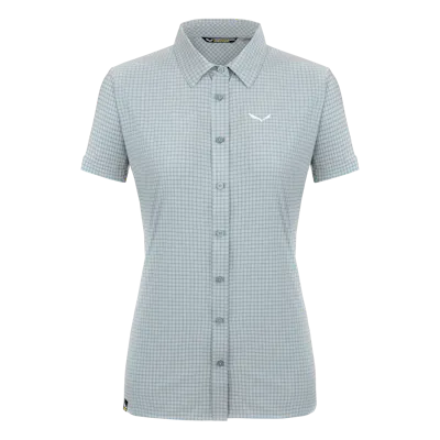 Puez Minicheck Dry Camisa Manga Corta Mujer still image