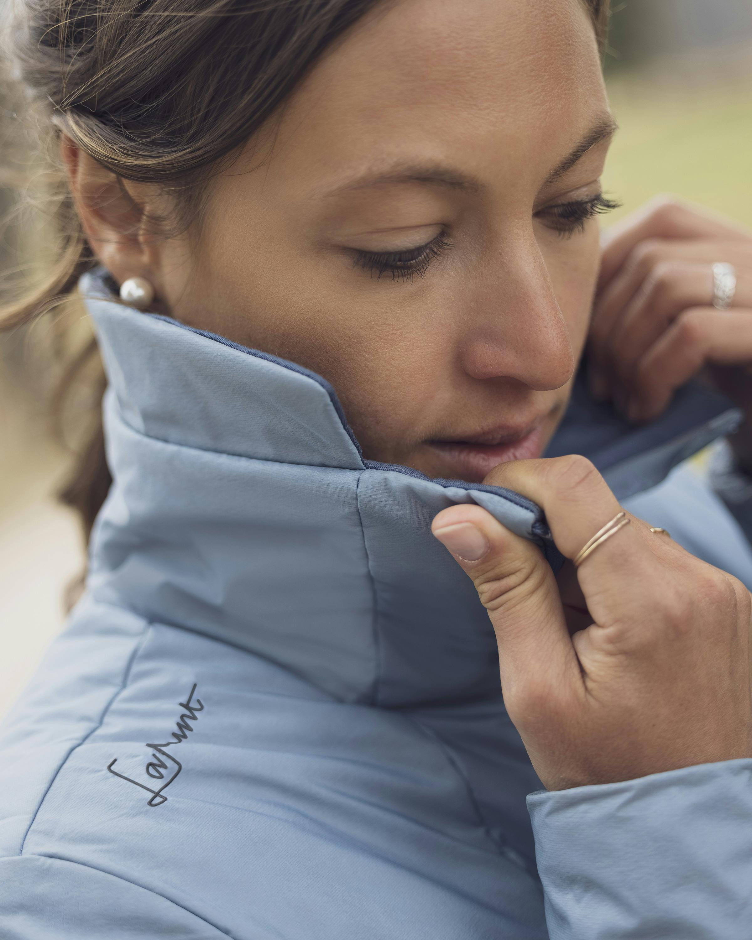 Samuela Cashmere Fill Jacket action_shot image