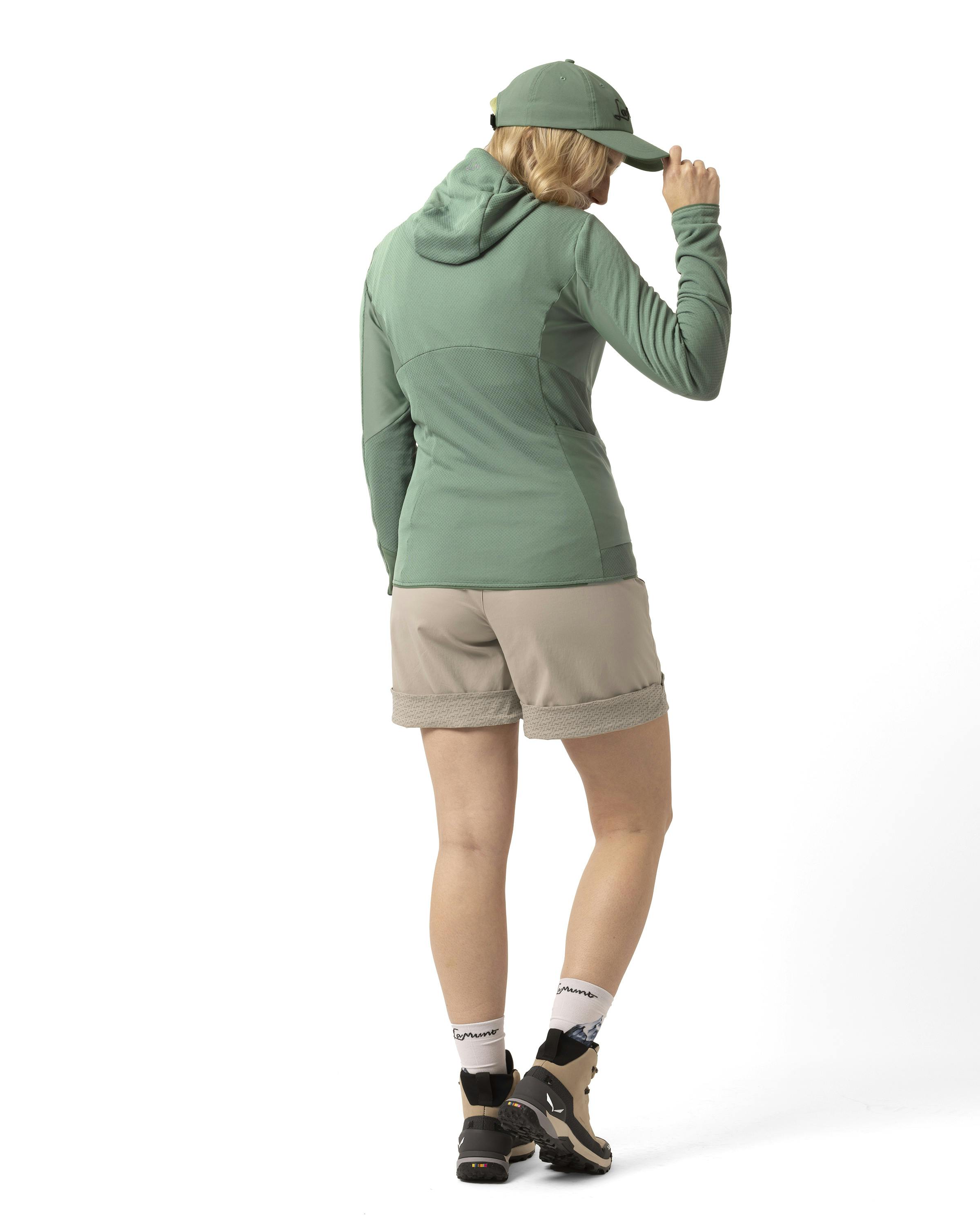 Violet Thermal Hoodie perspective_view image