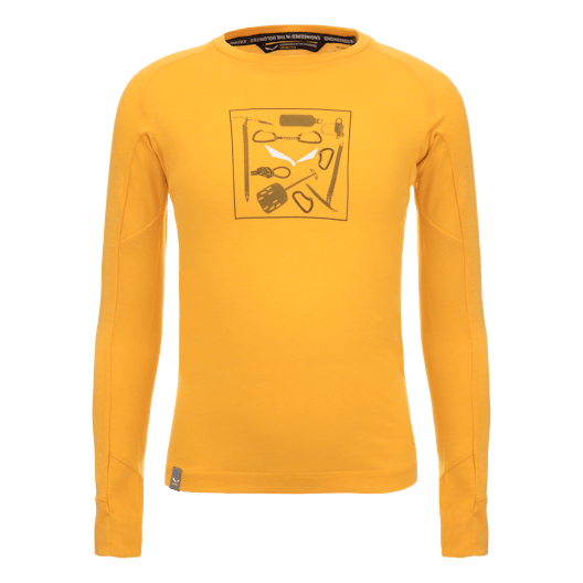 Pure Dry Graphic Long Sleeve Tee Kid still image