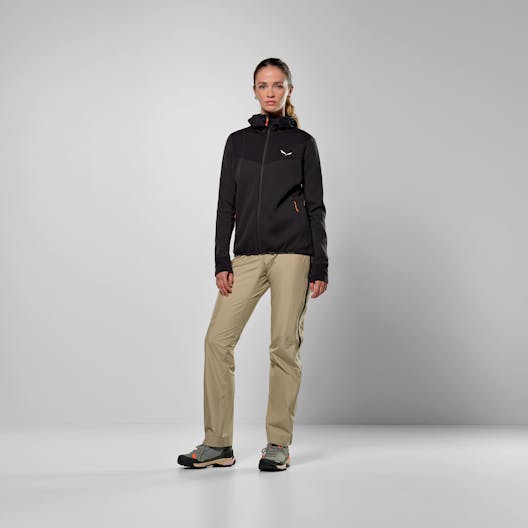 Puez Waffle Hybrid Polarlite Felpa con Cappuccio Donna on_body image