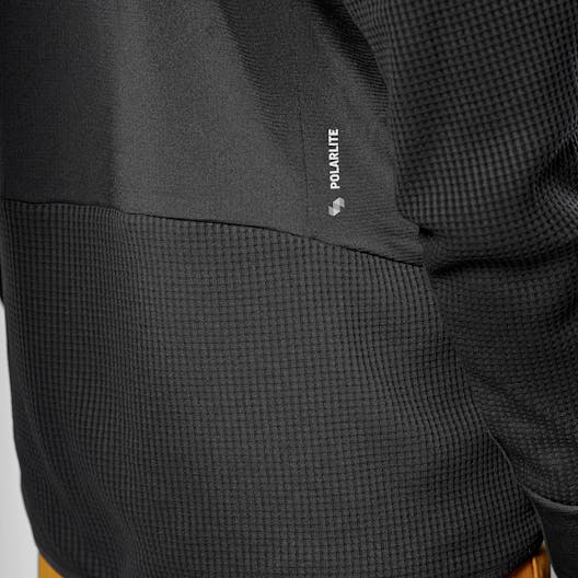 Puez Waffle Hybrid Polarlite Hooded Jacket Men tech_detail image