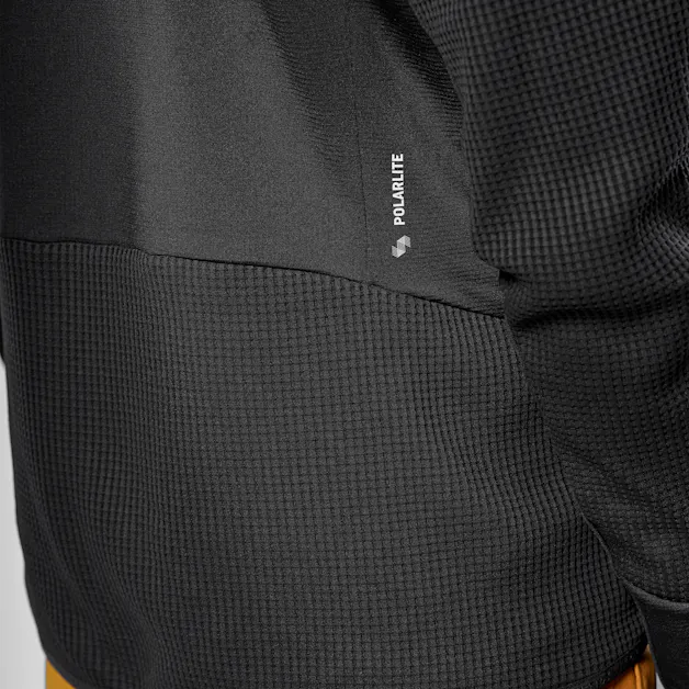 Puez Waffle Hybrid Polarlite Kapuzenjacke Herren tech_detail image
