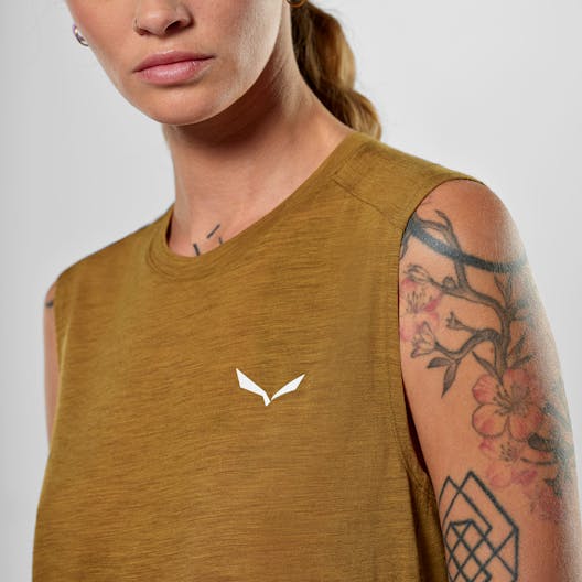 Eagle Minilogo Merino Débardeur Femme tech_detail image