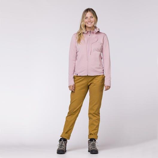 FANES CORD HEMP PANTALON FEMME on_body image