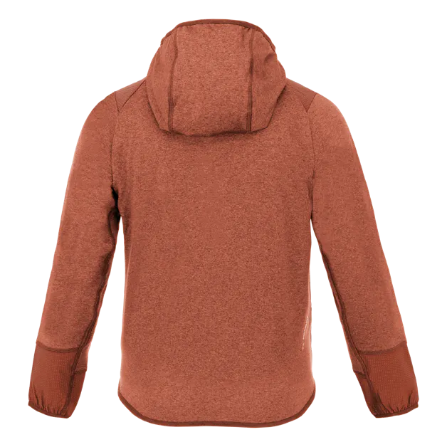 Agner Melange Polarlite zip intera Felpa con cappuccio bambino perspective_view image