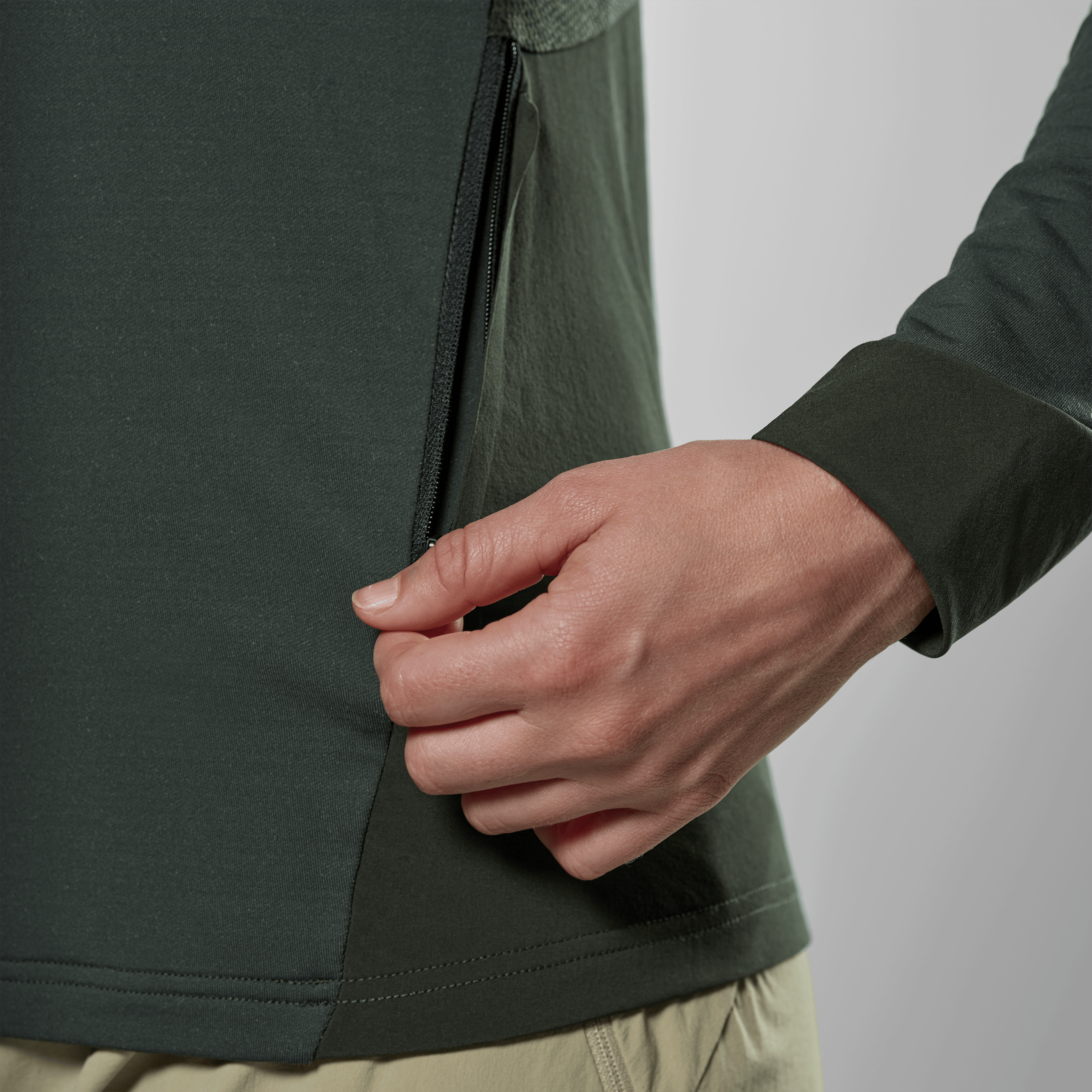 Puez Merino Durastretch Kapuzenpulli Damen tech_detail image