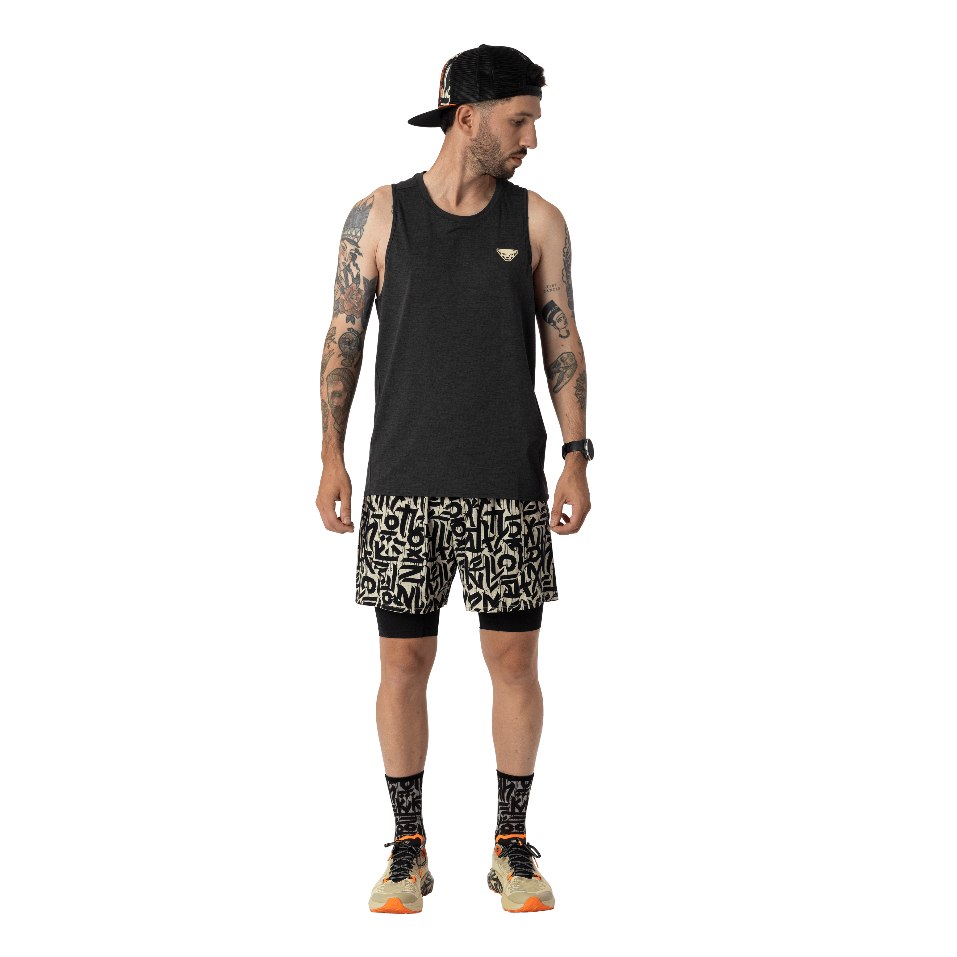 Canotta Trail da uomo on_body image