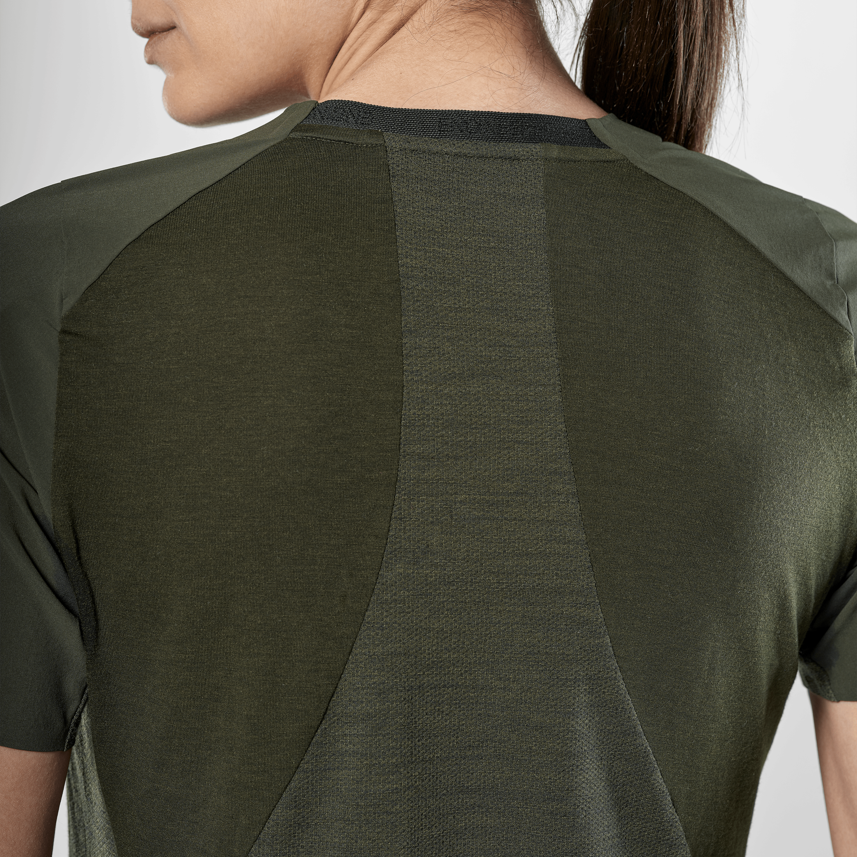 Puez Merino Hybrid Maglietta Donna tech_detail image