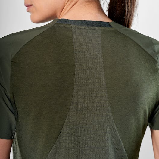 Puez Merino Hybrid Maglietta Donna tech_detail image