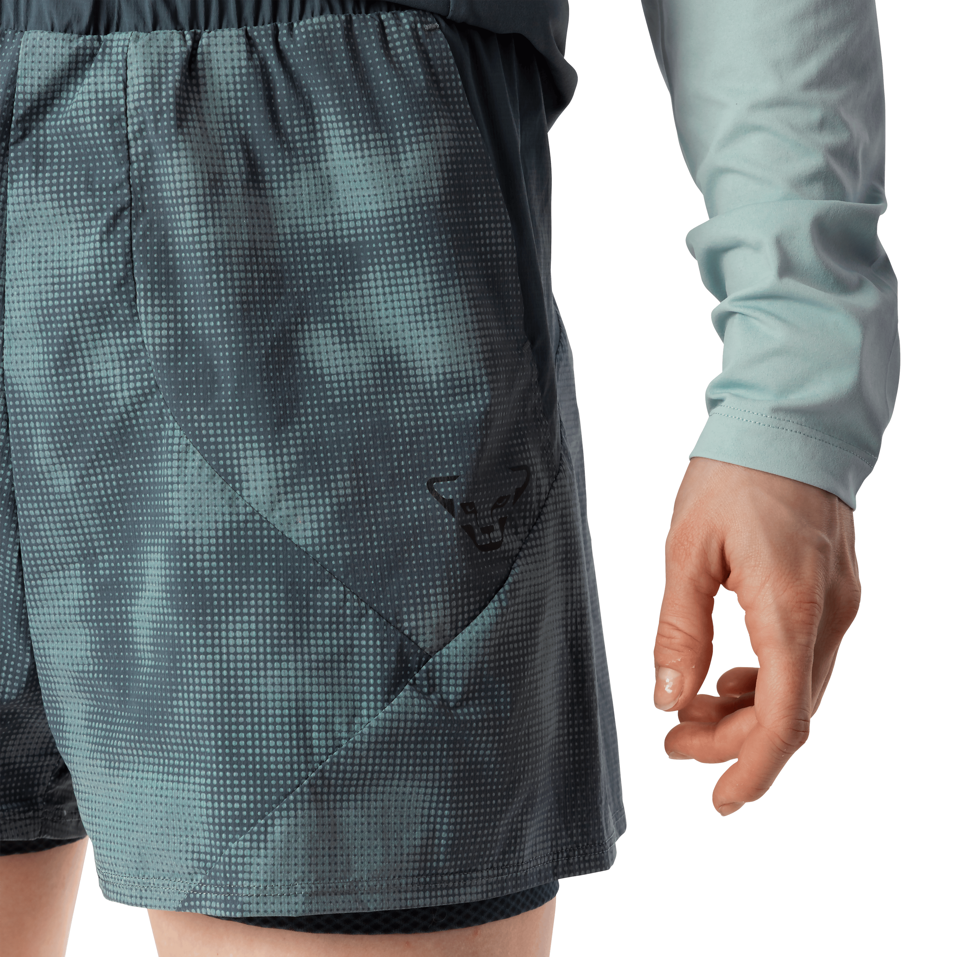 Shorts 2in1 Trail Reflectiv donna tech_detail image