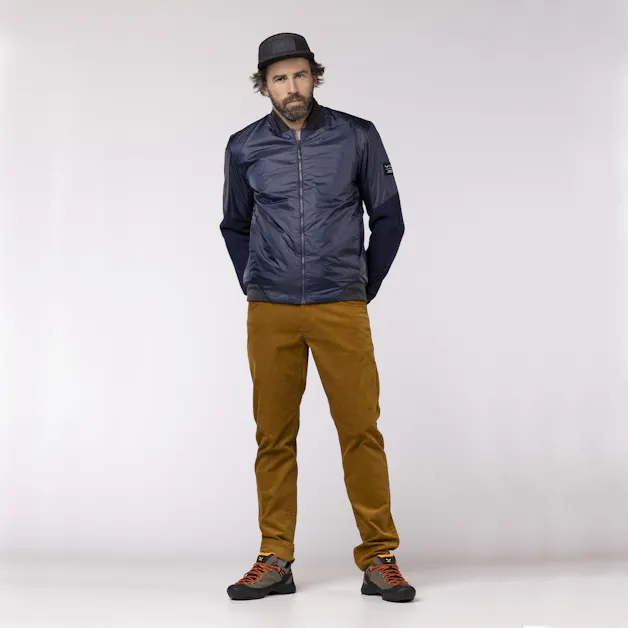 FANES CORD HEMP PANT MEN on_body image