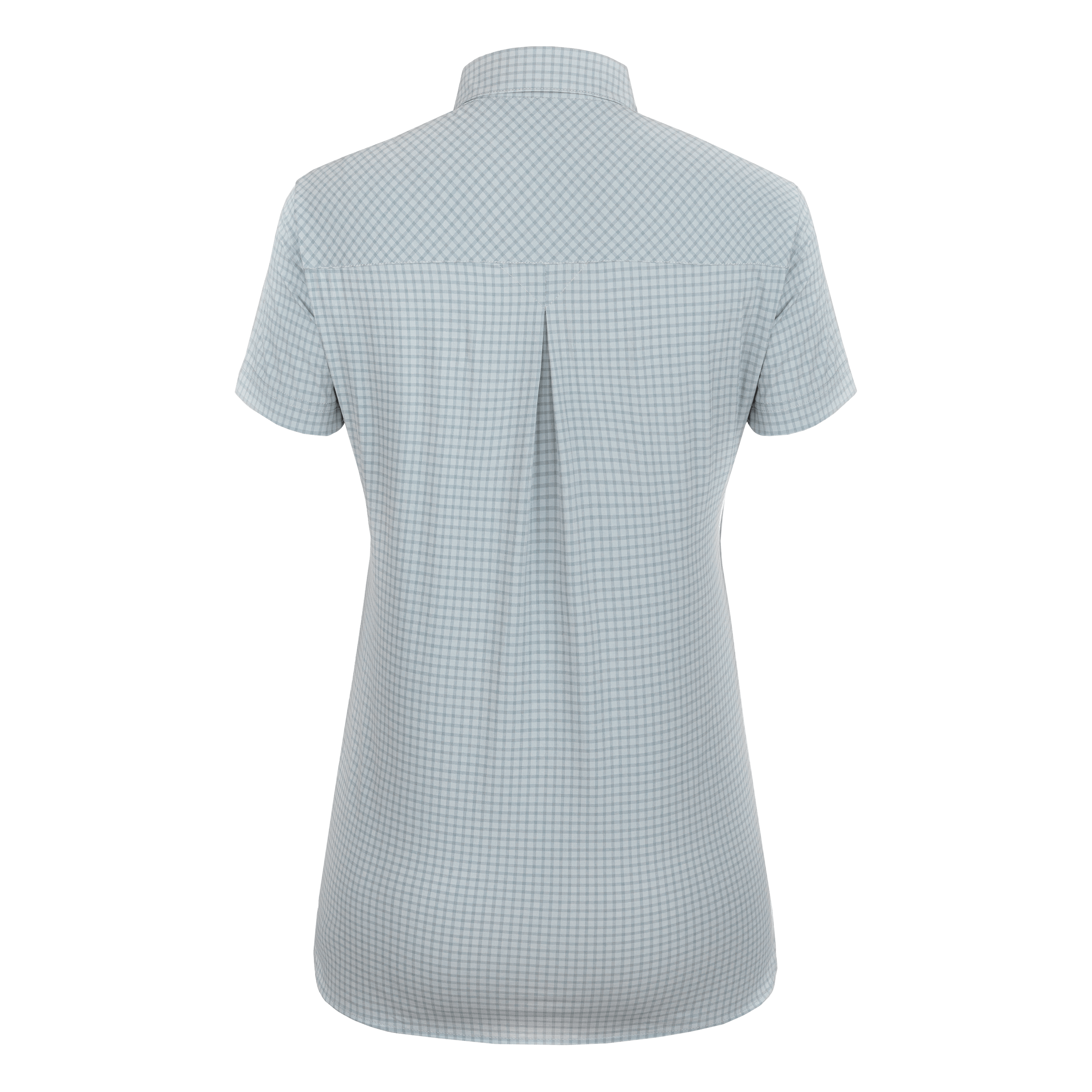 Puez Minicheck Dry'ton Kurzarm Damen T-Shirt perspective_view image