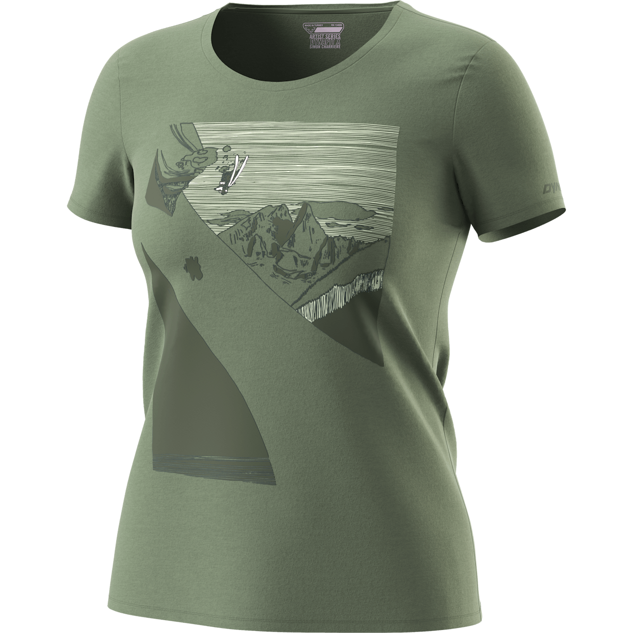 Dynafit X Simon Charrière Tee Woman