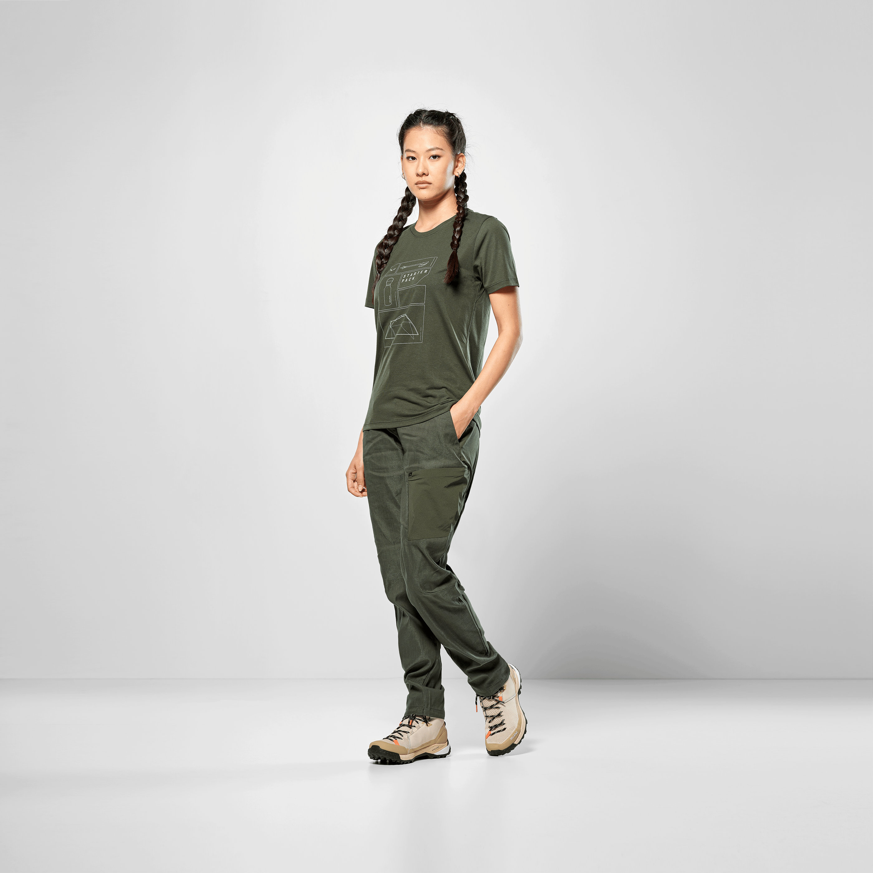 Eagle Pack Dry'Ton T-Shirt Damen on_body image