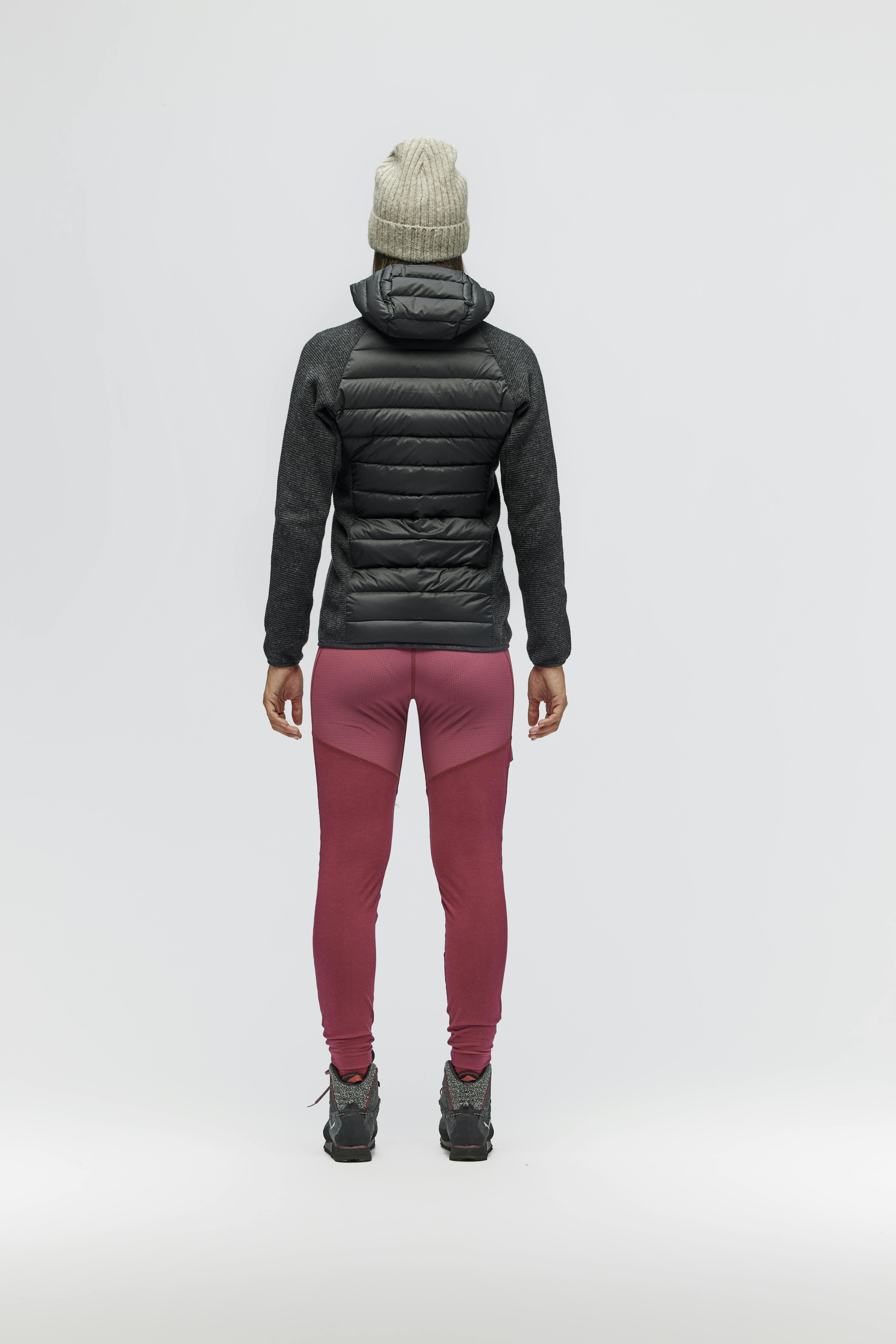 Fanes Sarner Piumino Ibrido Donna on_body image