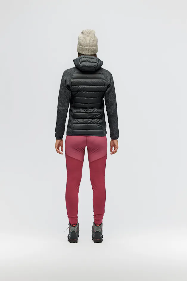 Fanes Sarner Down Hybrid Jacket Women on_body image