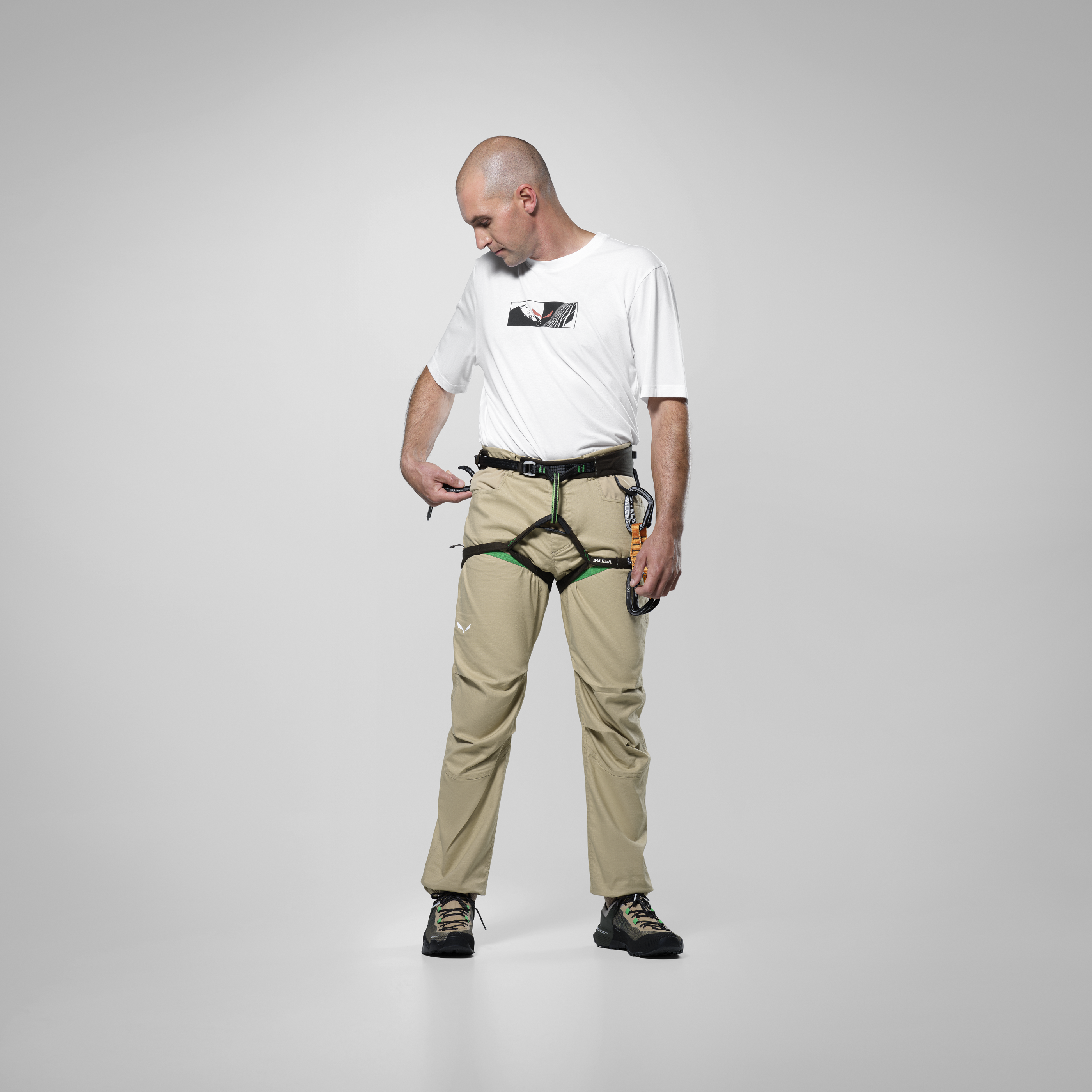 Arnés Salewa Ortles - Ligero Y Ajustable Para Esquí Y Alpinismo